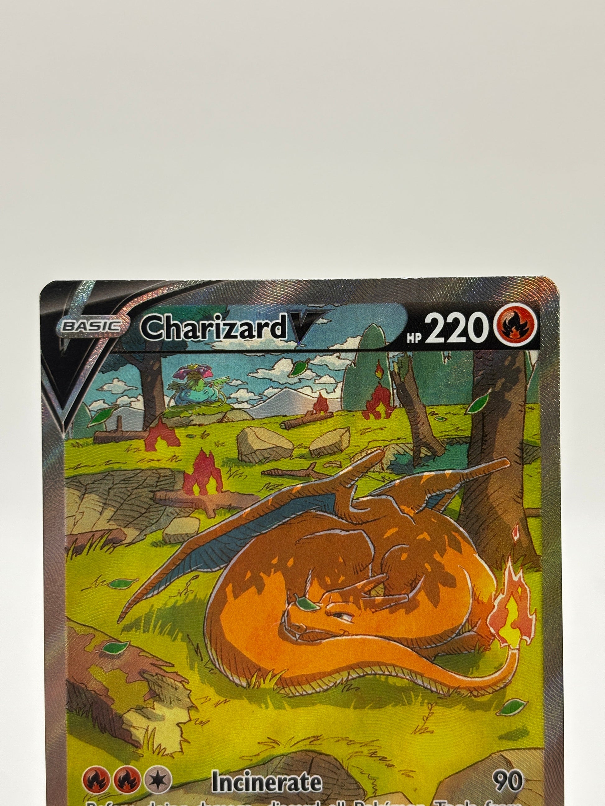 Pokemon TCG SWSH Promos - Charizard V SWSH260 Full Art Promo LP FRENLY BRICKS - Open 7 Days
