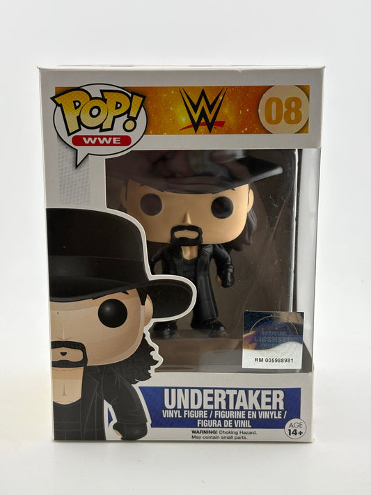 Funko POP! WWE #08 Undertaker Vinyl Figure *Rare* FRENLY BRICKS - Open 7 Days
