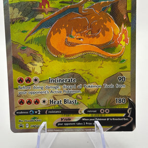 Pokemon TCG SWSH Promos - Charizard V SWSH260 Full Art Promo LP FRENLY BRICKS - Open 7 Days