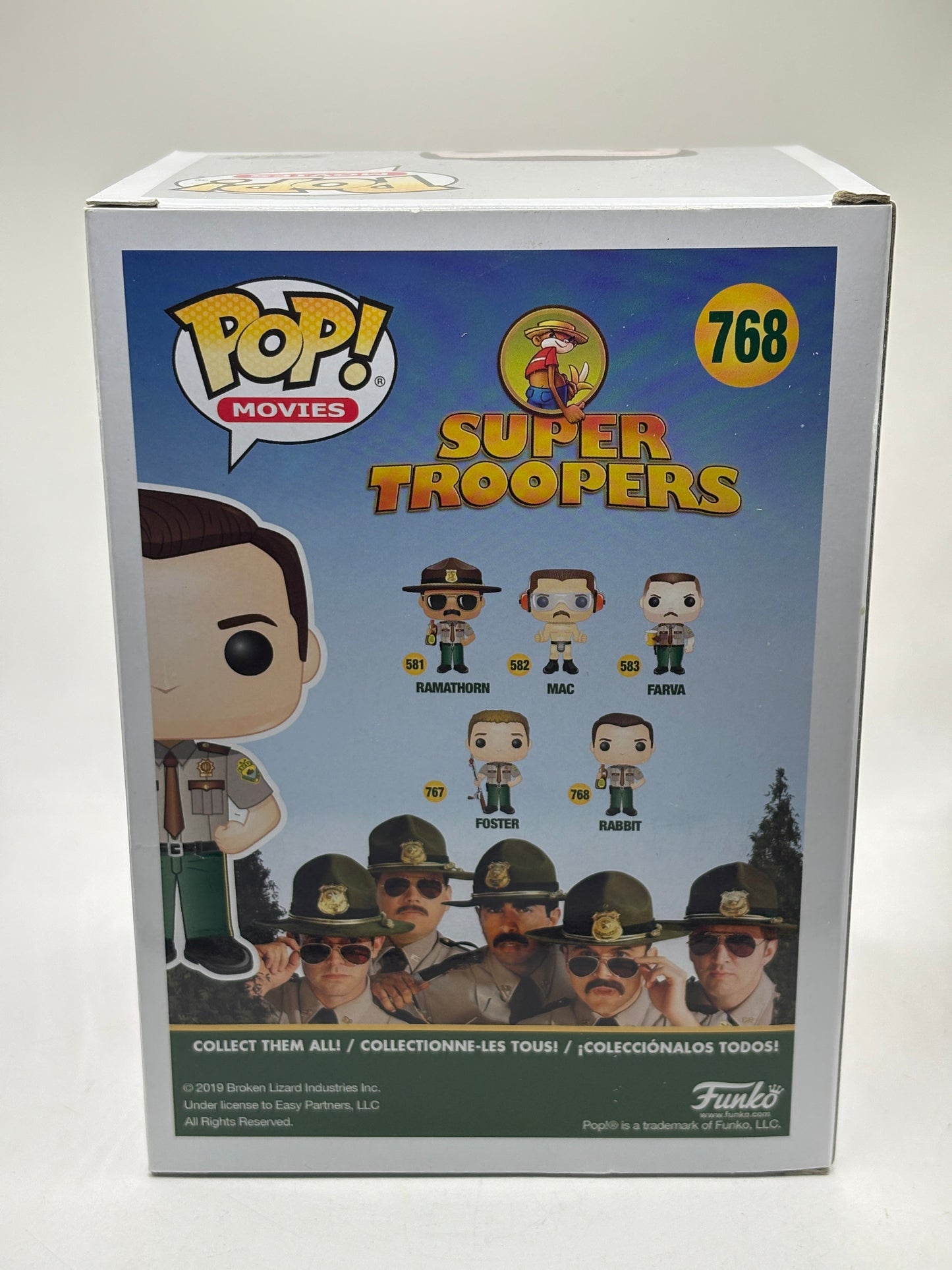 Funko POP! Movies Super Trooper #768 Rabbit Vinyl Figure FRENLY BRICKS - Open 7 Days