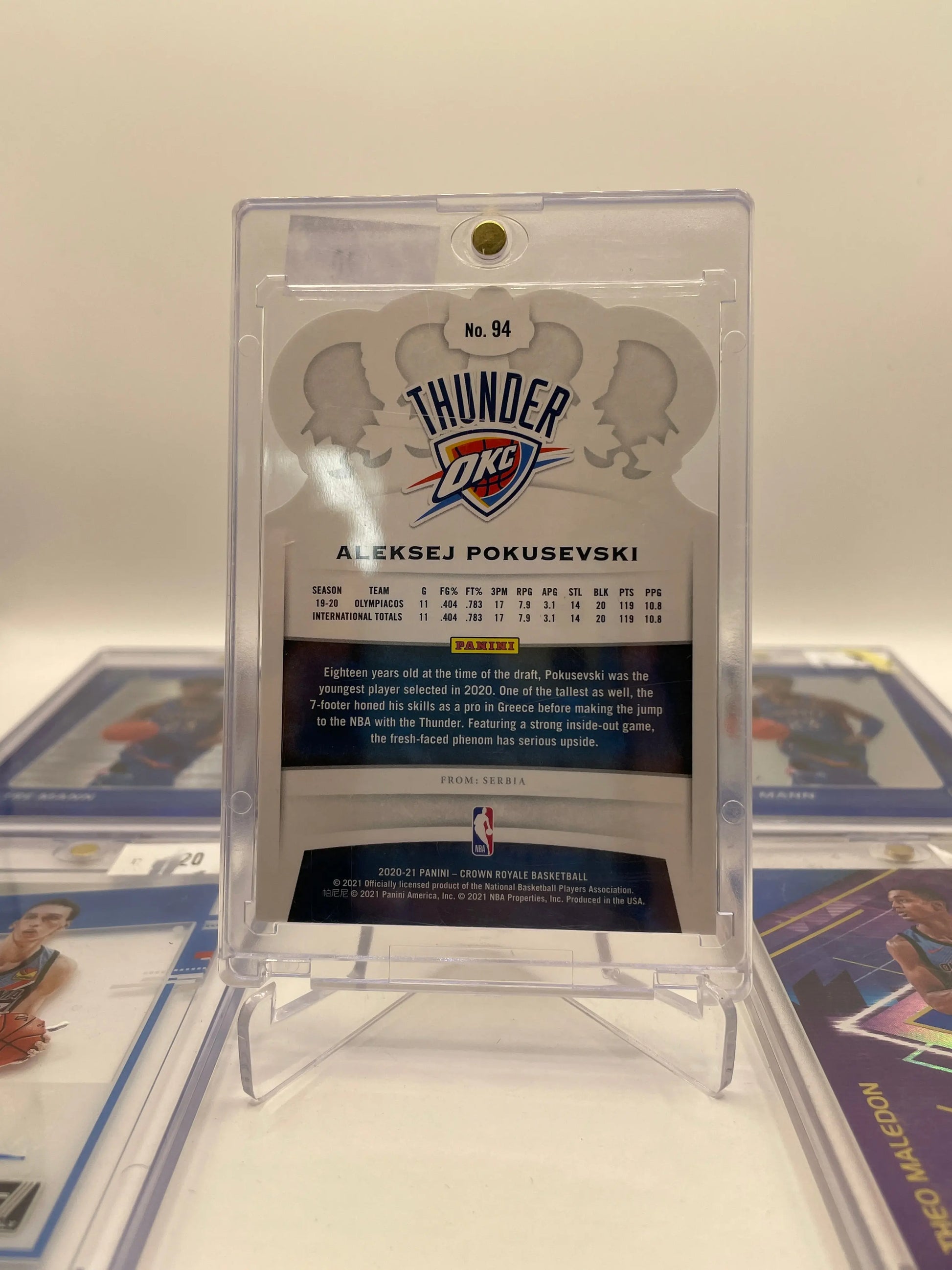 NBA Auto & Numbered Thunder OKC Sports Card Lot - Tre Mann + more (lot#32) FRENLY BRICKS - Open 7 Days