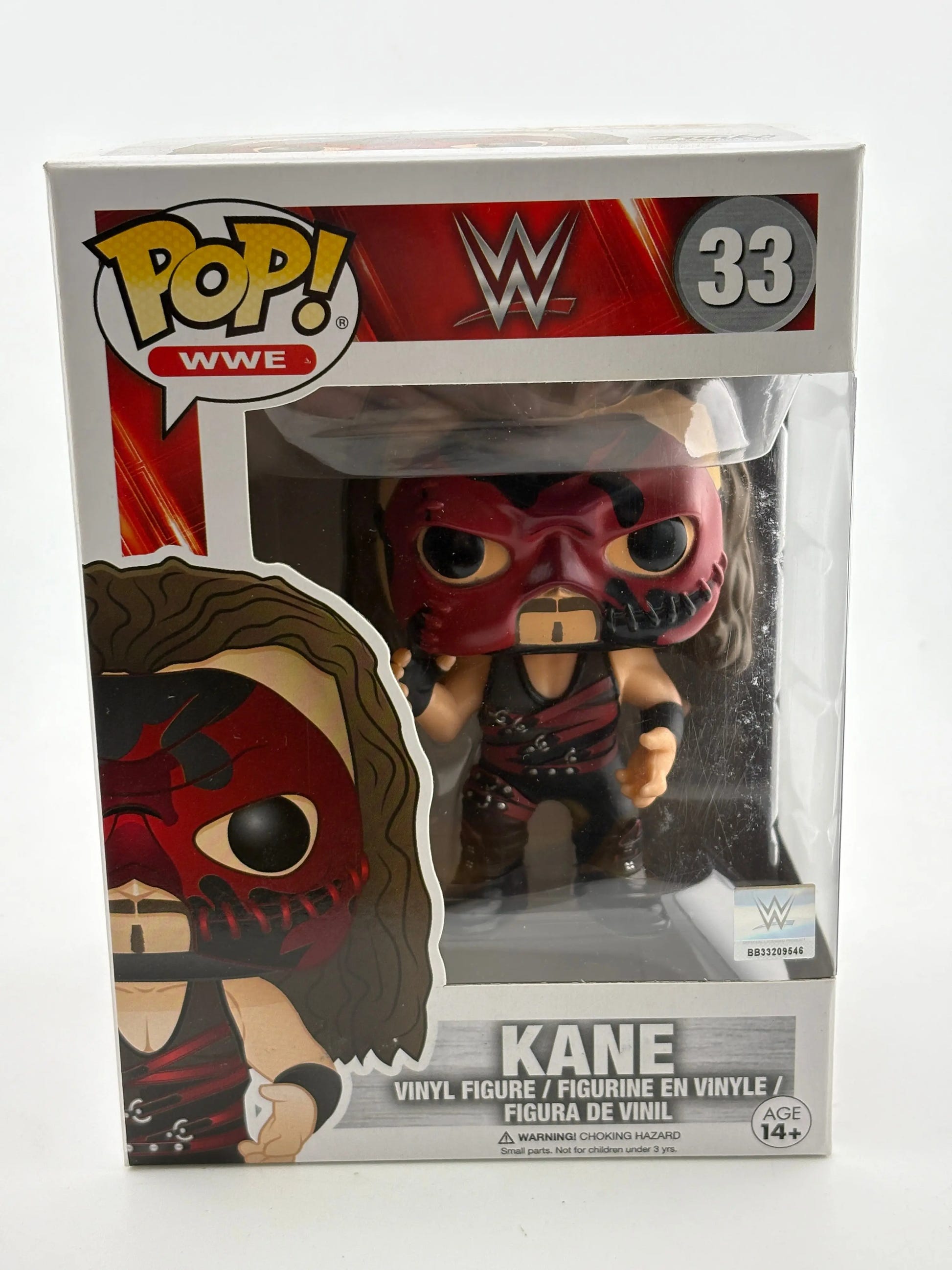 Funko POP! WWE #33 Kane Vinyl Figure FRENLY BRICKS - Open 7 Days image 1