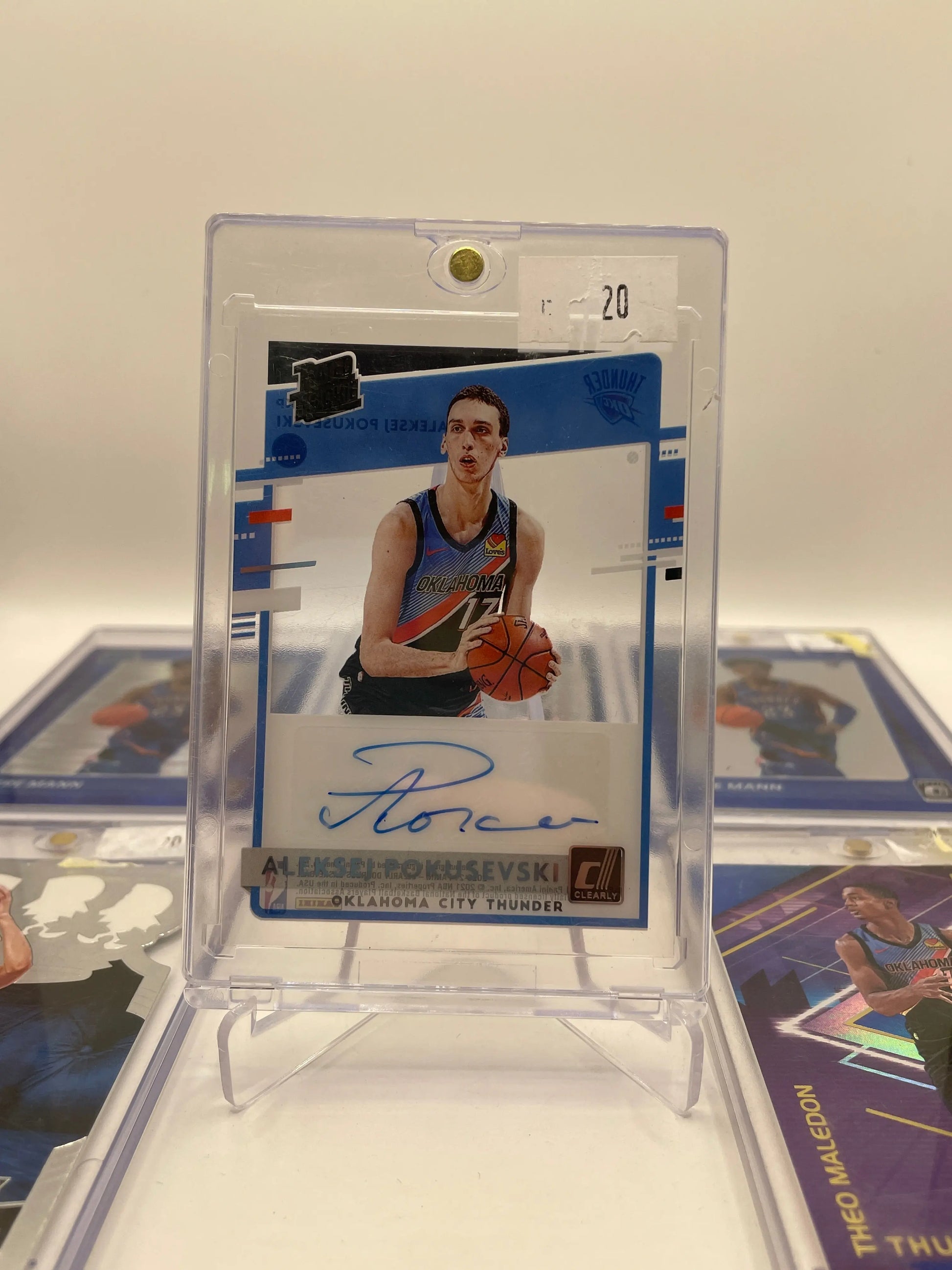 NBA Auto & Numbered Thunder OKC Sports Card Lot - Tre Mann + more (lot#32) FRENLY BRICKS - Open 7 Days