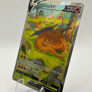 Pokemon TCG SWSH Promos - Charizard V SWSH260 Full Art Promo LP FRENLY BRICKS - Open 7 Days
