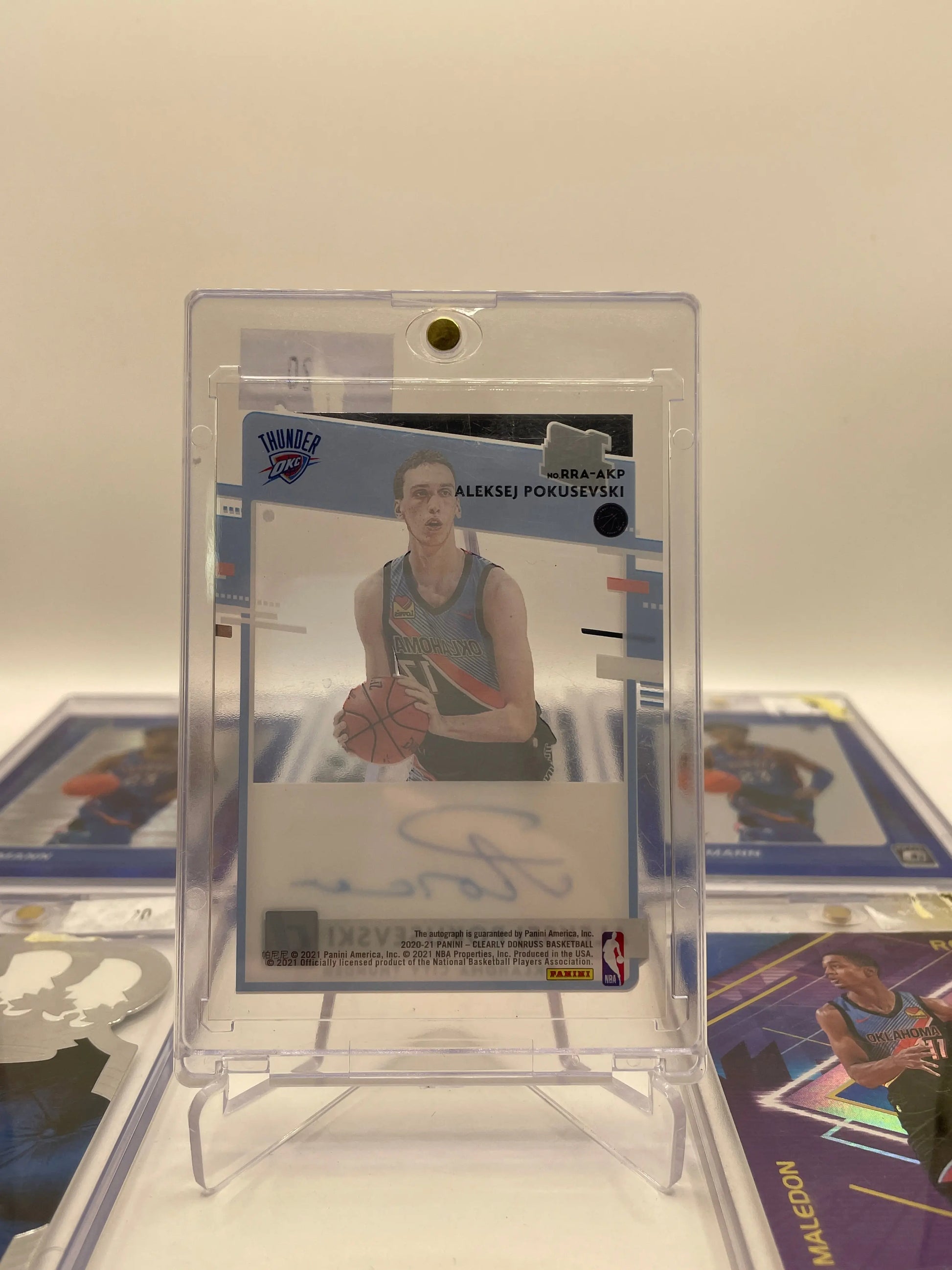 NBA Auto & Numbered Thunder OKC Sports Card Lot - Tre Mann + more (lot#32) FRENLY BRICKS - Open 7 Days