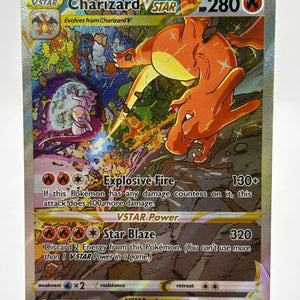 Pokemon TCG SWSH Promos - Charizard VSTAR SWSH262 Full Art LP+ FRENLY BRICKS - Open 7 Days