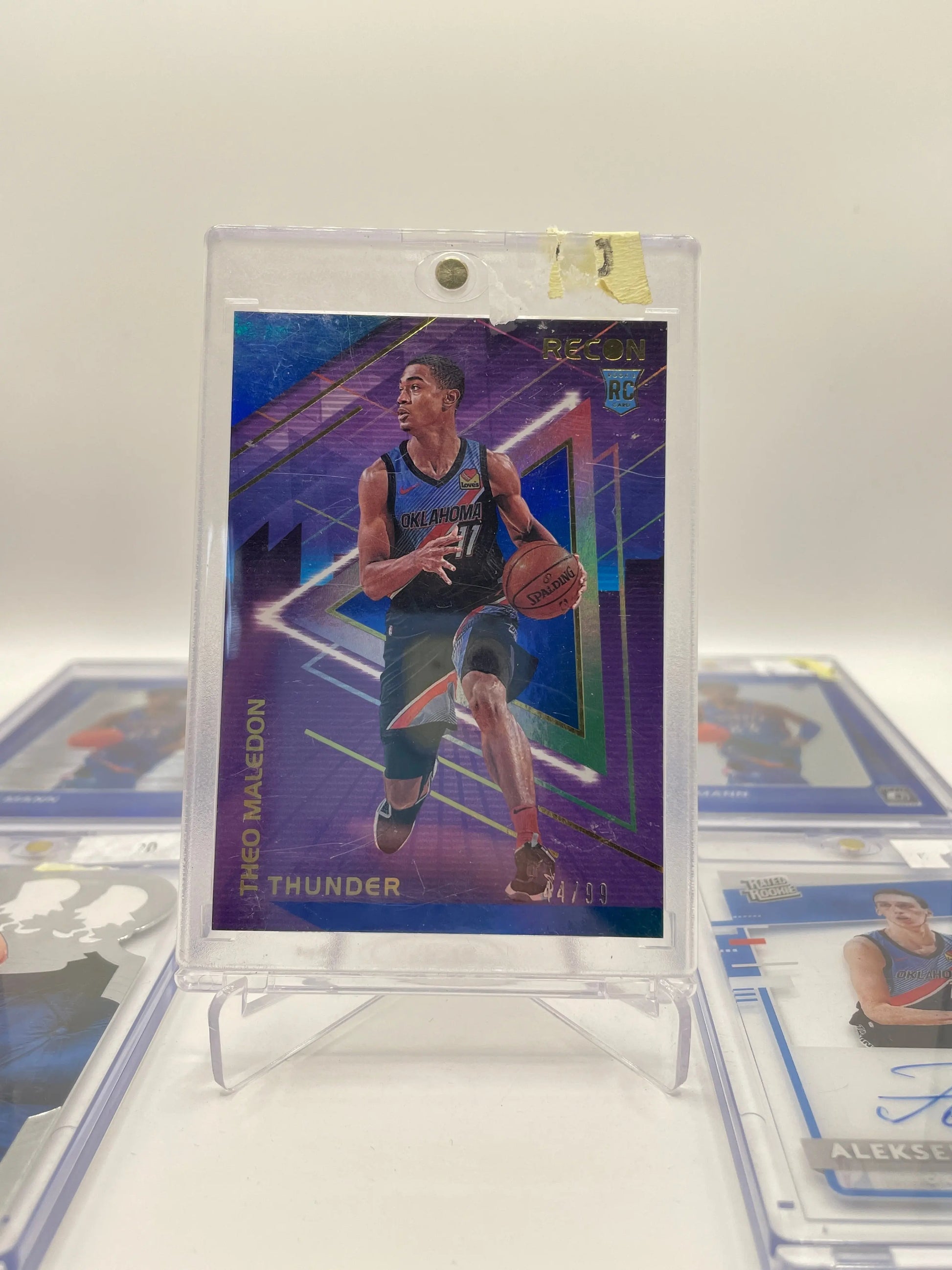 NBA Auto & Numbered Thunder OKC Sports Card Lot - Tre Mann + more (lot#32) FRENLY BRICKS - Open 7 Days