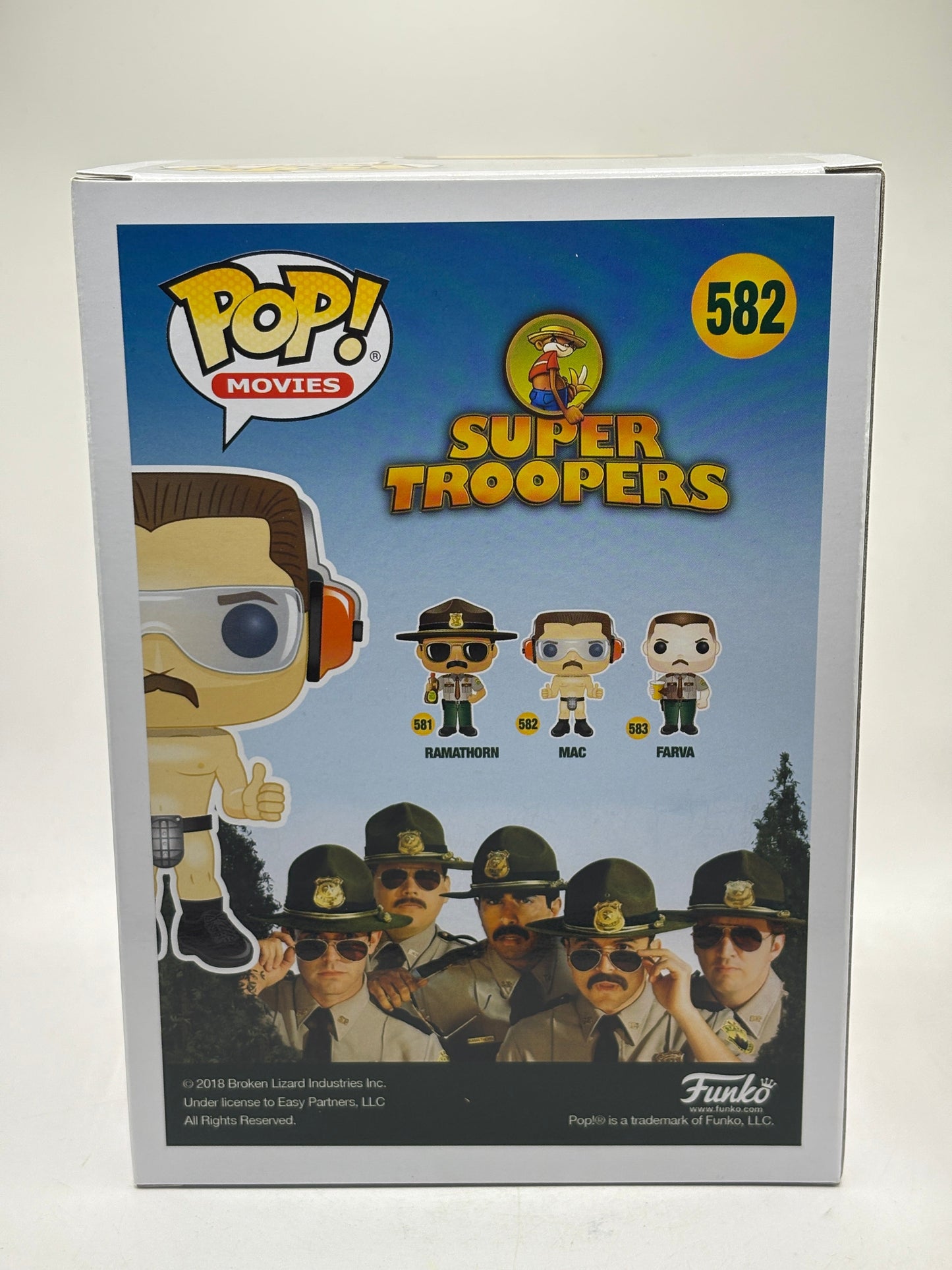 Funko POP! Movies Super Trooper #582 Mac Vinyl Figure FRENLY BRICKS - Open 7 Days
