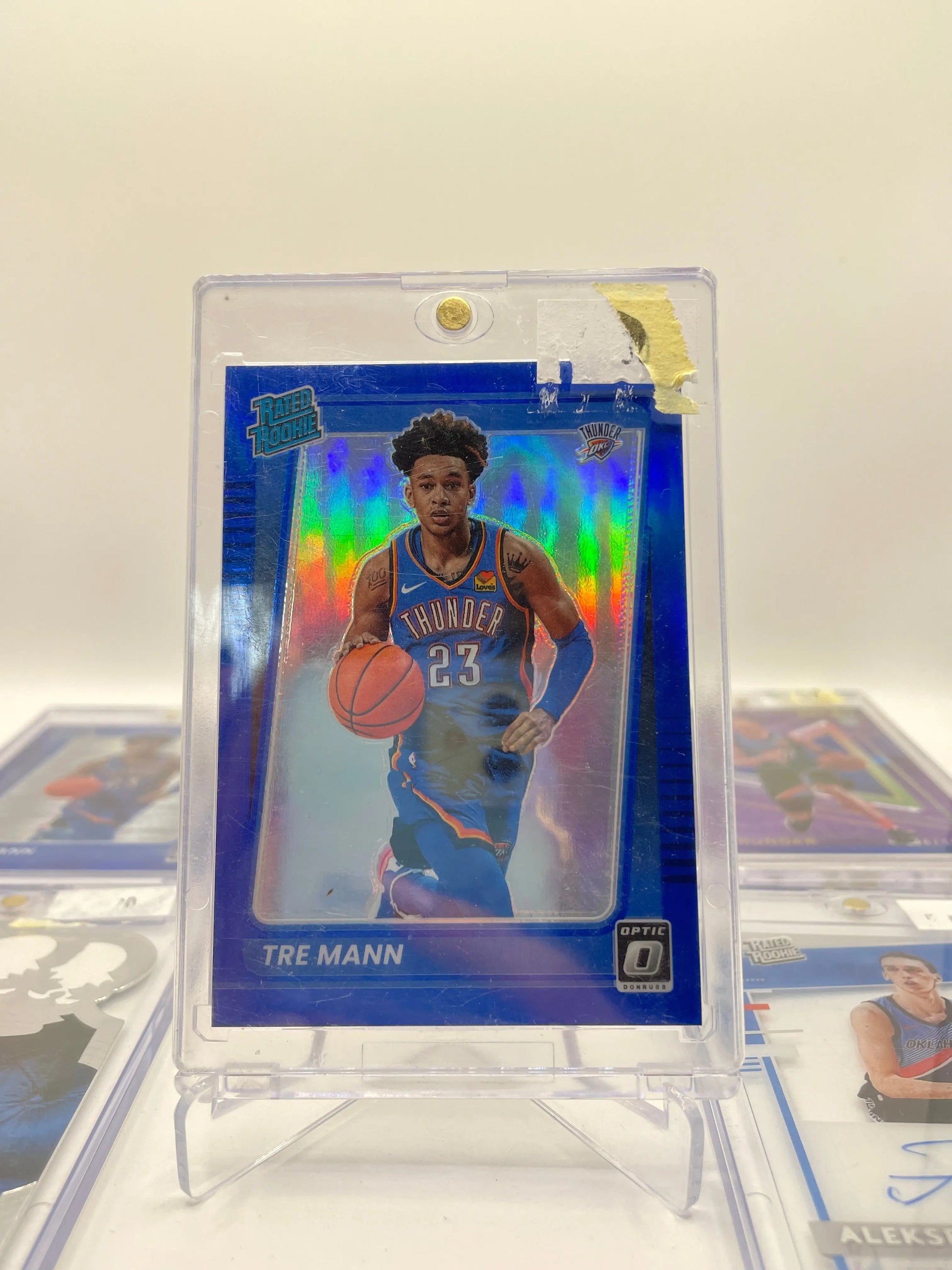 NBA Auto & Numbered Thunder OKC Sports Card Lot - Tre Mann + more (lot#32) FRENLY BRICKS - Open 7 Days