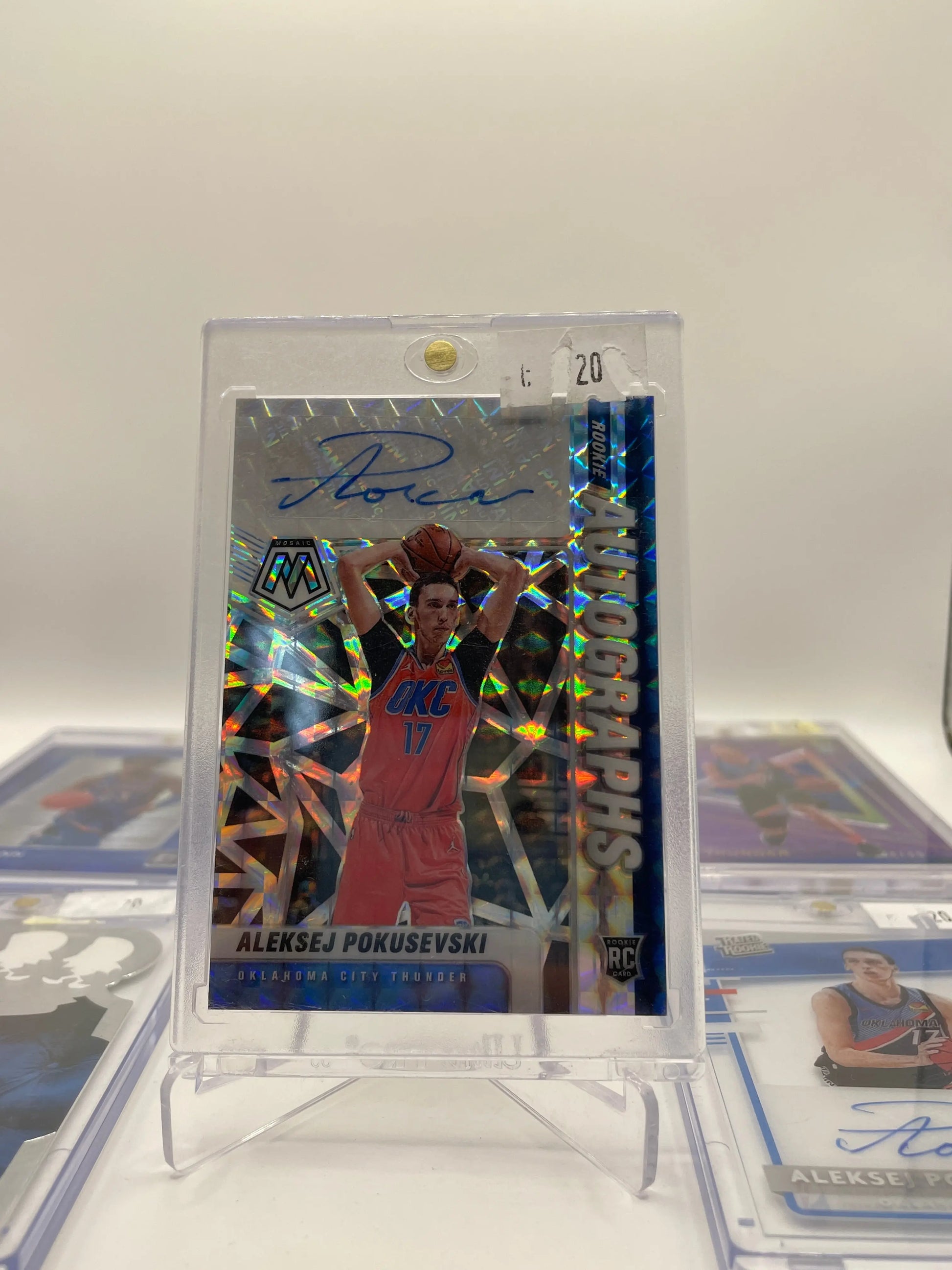 NBA Auto & Numbered Thunder OKC Sports Card Lot - Tre Mann + more (lot#32) FRENLY BRICKS - Open 7 Days