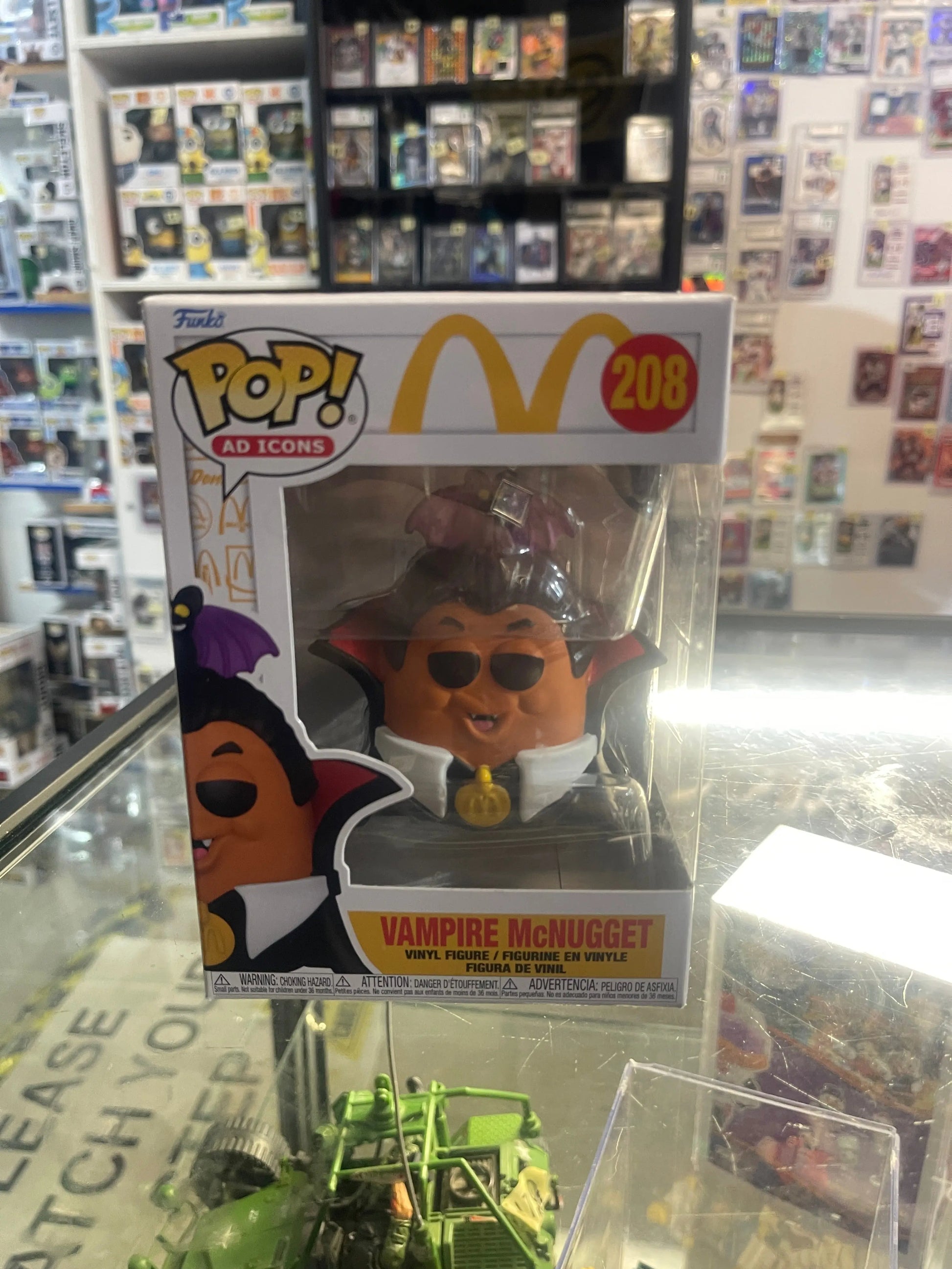 Funko Pop! Vinyl: McDonald's - Vampire McNugget #208 FRENLY BRICKS - Open 7 Days