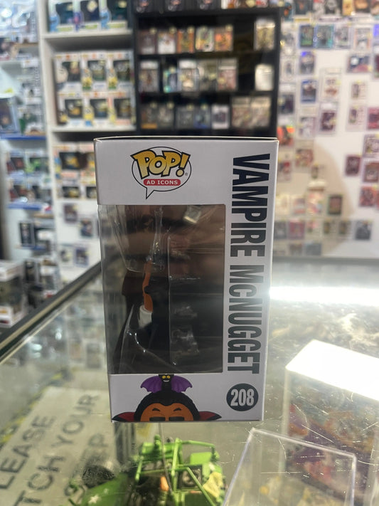 Funko Pop! Vinyl: McDonald's - Vampire McNugget #208 FRENLY BRICKS - Open 7 Days