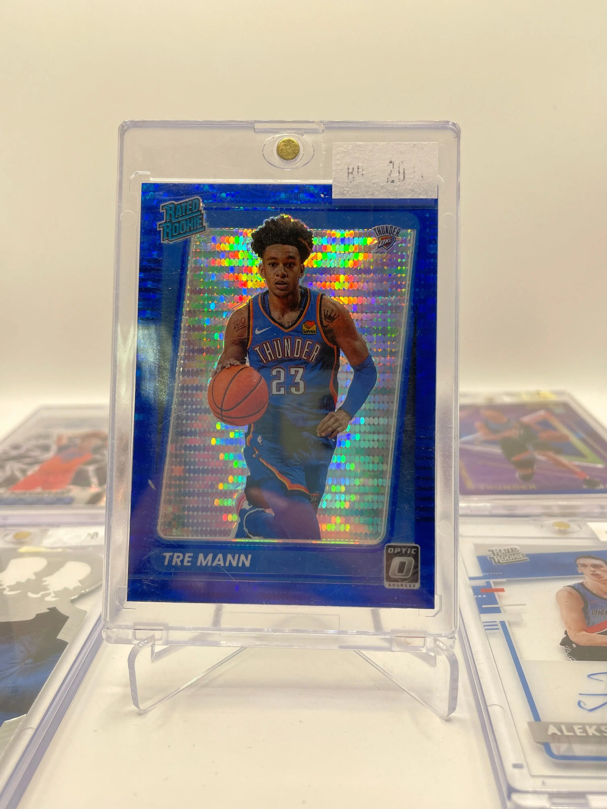 NBA Auto & Numbered Thunder OKC Sports Card Lot - Tre Mann + more (lot#32) FRENLY BRICKS - Open 7 Days