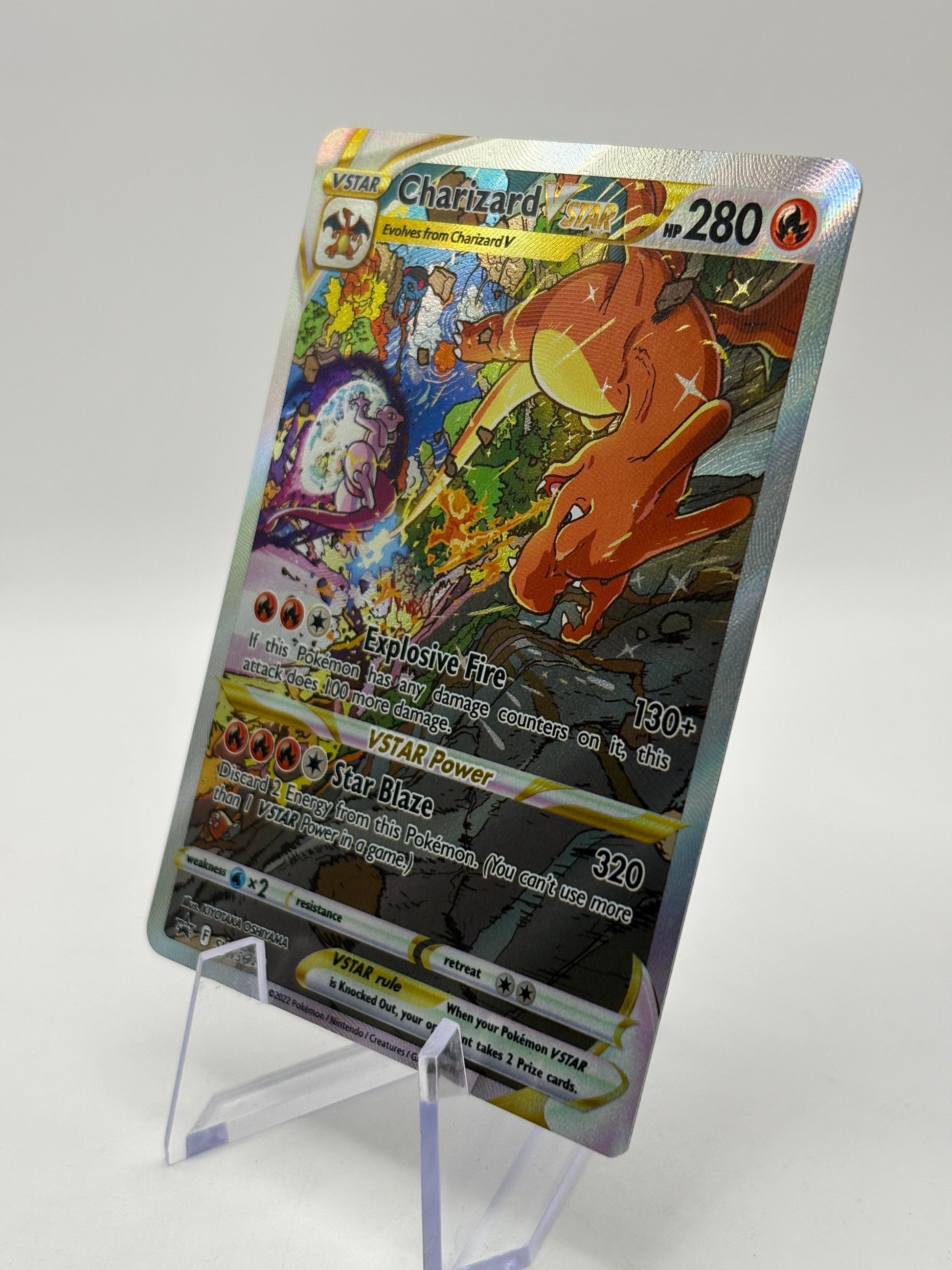 Pokemon TCG SWSH Promos - Charizard VSTAR SWSH262 Full Art LP+ FRENLY BRICKS - Open 7 Days