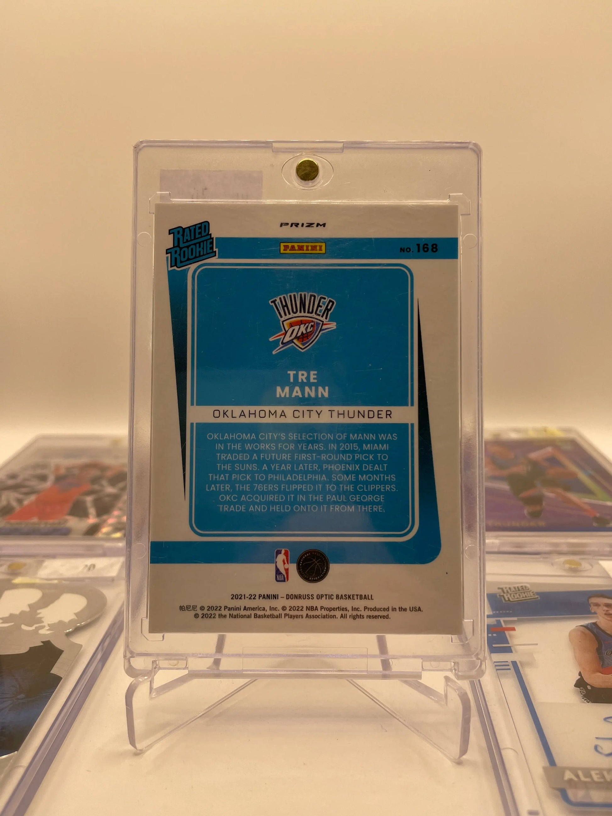 NBA Auto & Numbered Thunder OKC Sports Card Lot - Tre Mann + more (lot#32) FRENLY BRICKS - Open 7 Days