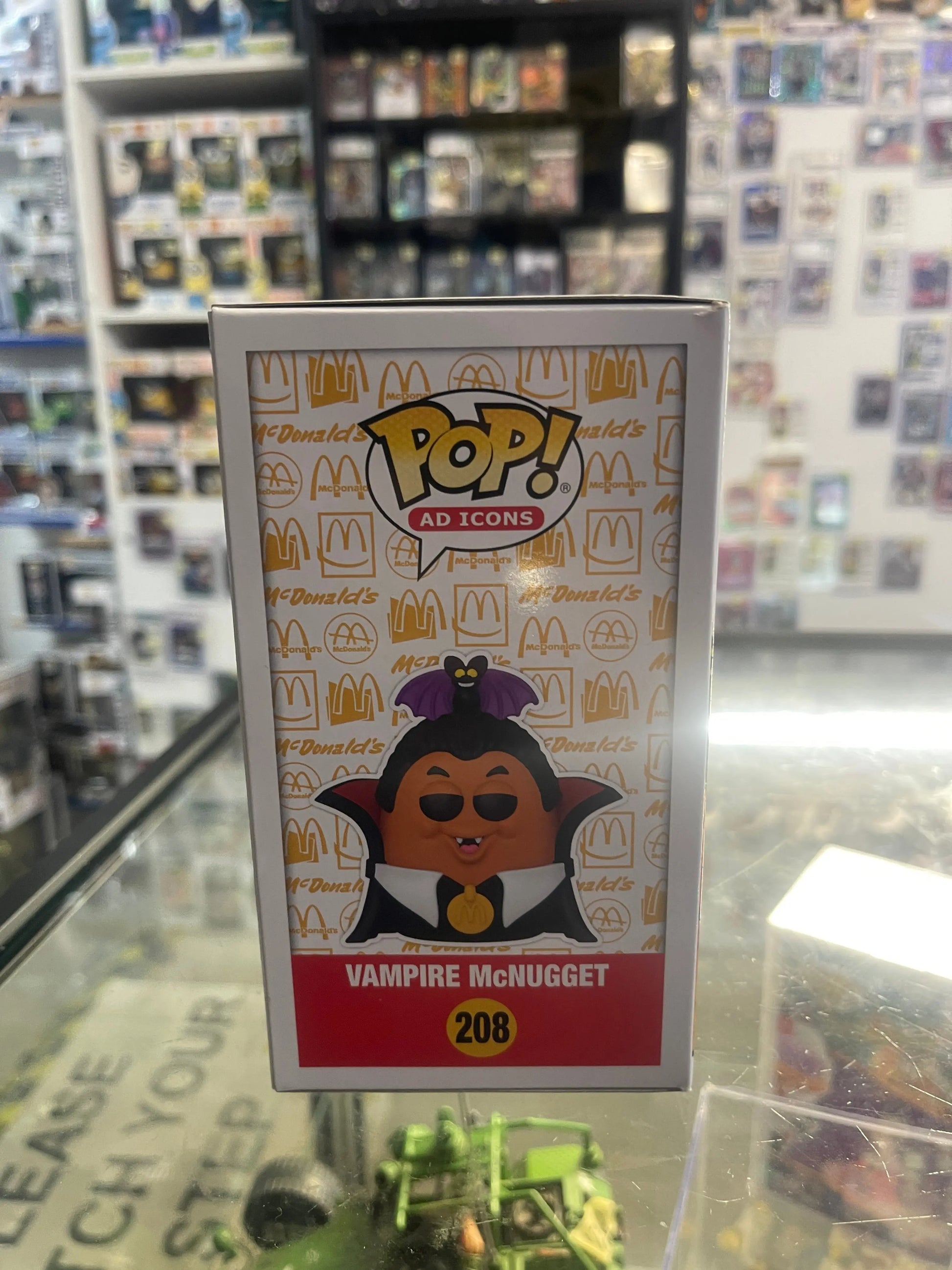 Funko Pop! Vinyl: McDonald's - Vampire McNugget #208 FRENLY BRICKS - Open 7 Days