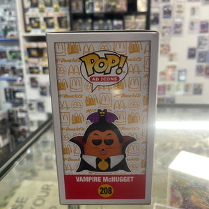 Funko Pop! Vinyl: McDonald's - Vampire McNugget #208 FRENLY BRICKS - Open 7 Days