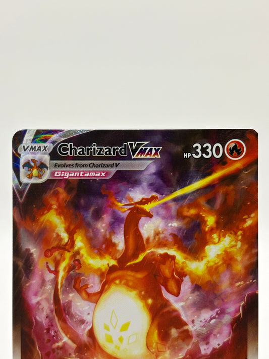 Pokemon TCG SWSH Promos - Charizard VMAX SWSH261 Full Art Promo LP FRENLY BRICKS - Open 7 Days