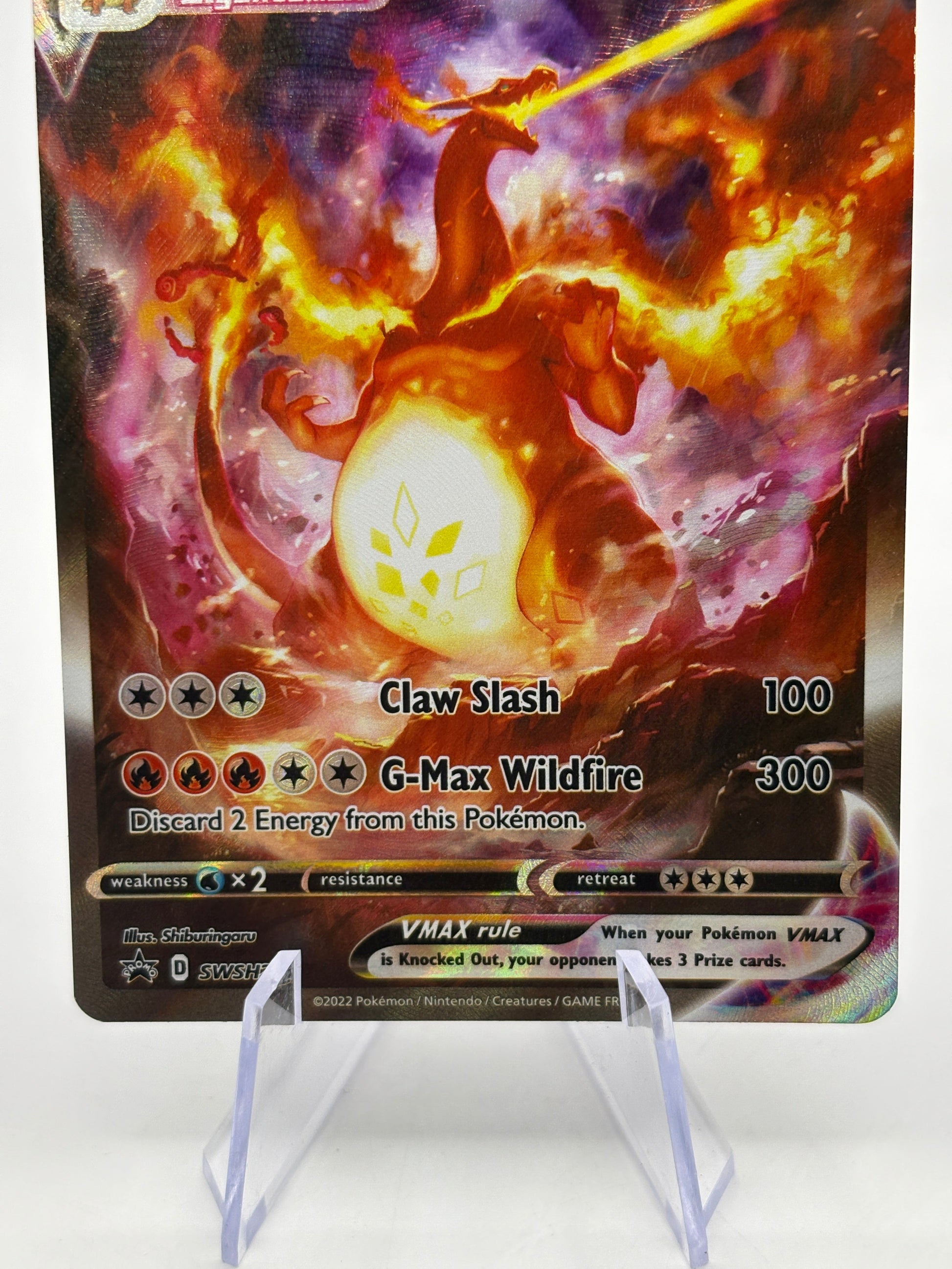 Pokemon TCG SWSH Promos - Charizard VMAX SWSH261 Full Art Promo LP FRENLY BRICKS - Open 7 Days