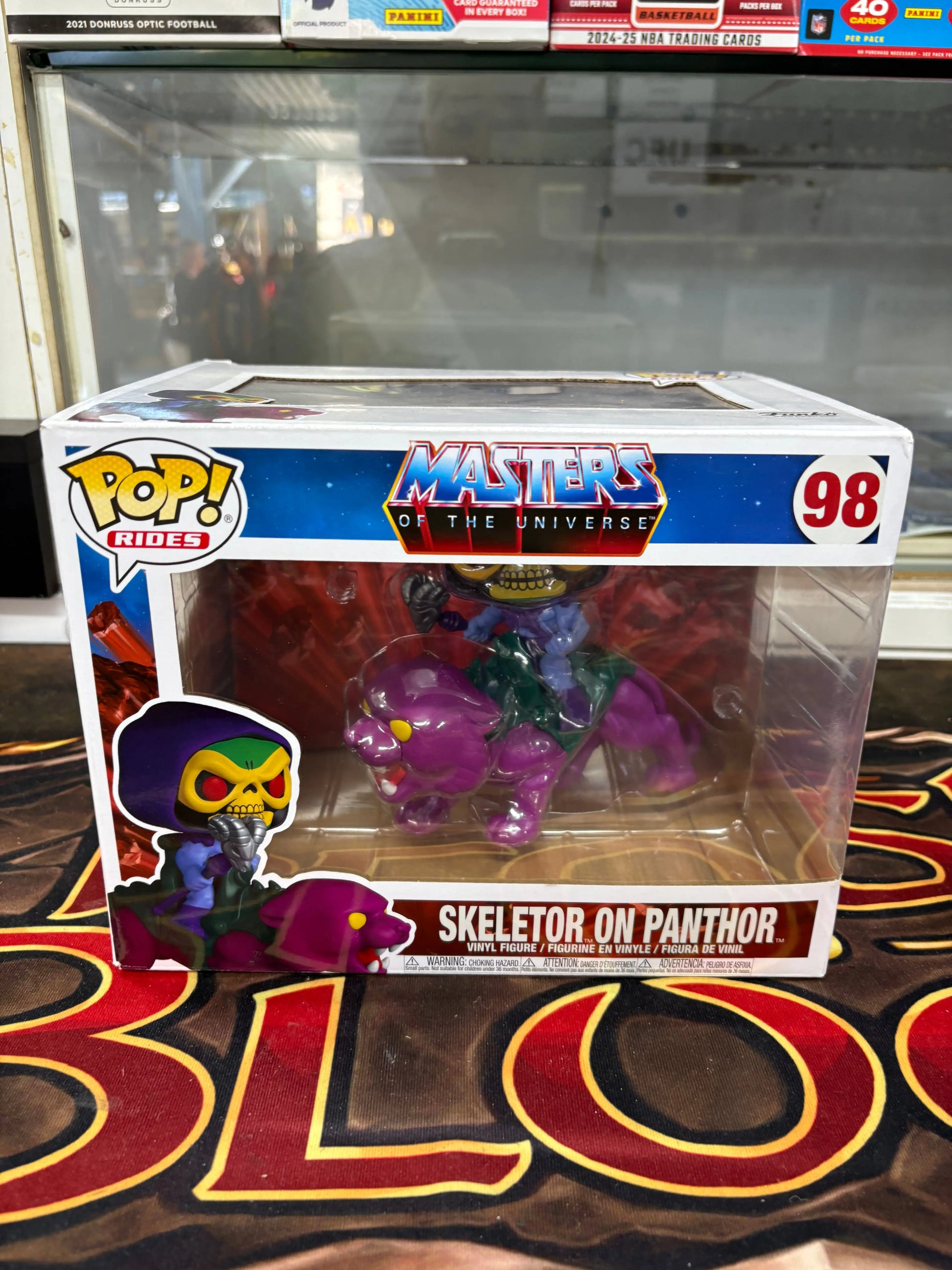 Masters of the Universe Skeletor on Panthor Pop! Rides Figure #98 FRENLY BRICKS - Open 7 Days