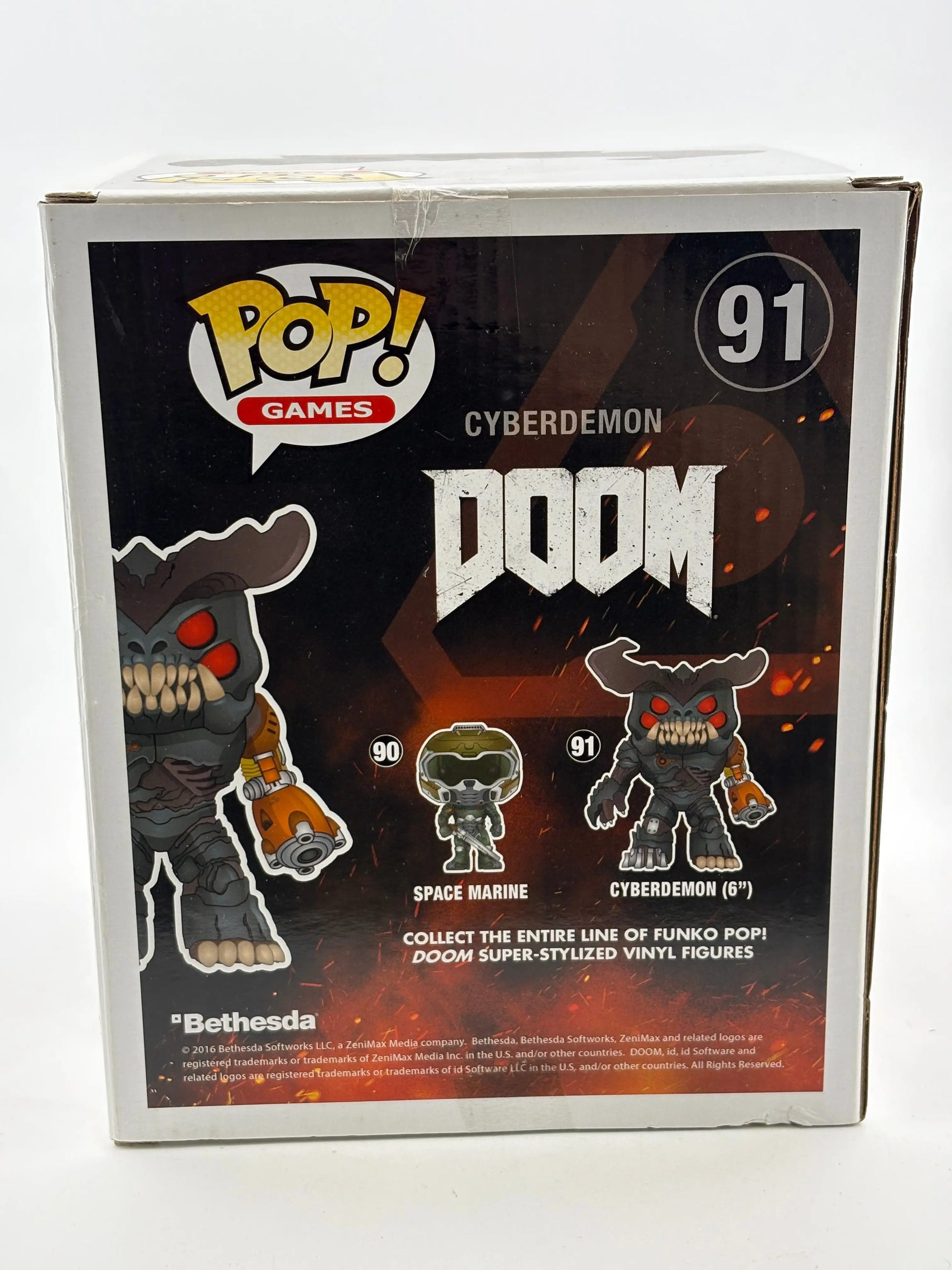 Funko POP! Games DOOM #91 Cyberdemon Vinyl Figure FRENLY BRICKS - Open 7 Days image 3
