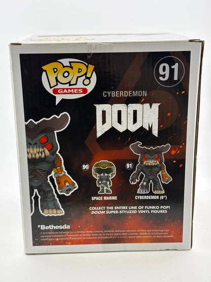 Funko POP! Games DOOM #91 Cyberdemon Vinyl Figure FRENLY BRICKS - Open 7 Days