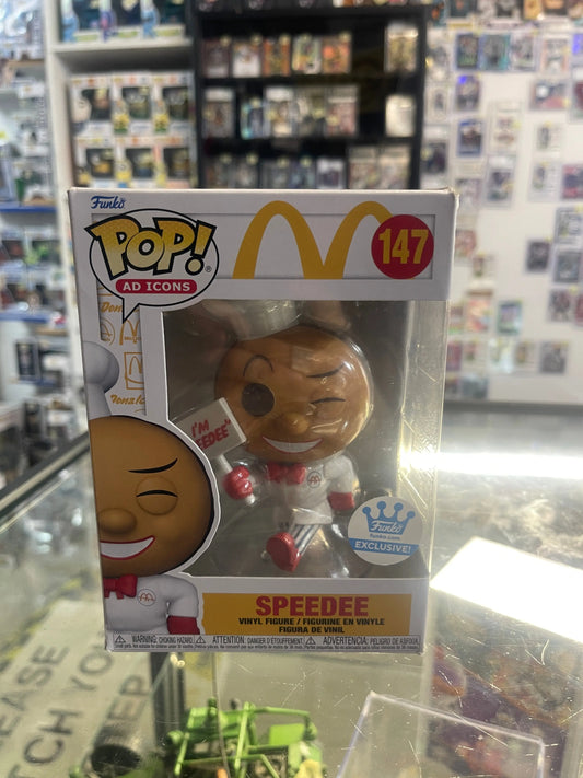 Funko Pop! Vinyl: McDonald's - Speedee - Funko (Exclusive) #147 FRENLY BRICKS - Open 7 Days