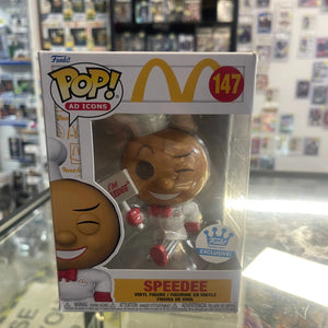 Funko Pop! Vinyl: McDonald's - Speedee - Funko (Exclusive) #147 FRENLY BRICKS - Open 7 Days