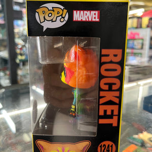 Funko Pop Marvel Guardians of The Galaxy Volume 3 Rocket Blacklight 1241 FRENLY BRICKS - Open 7 Days