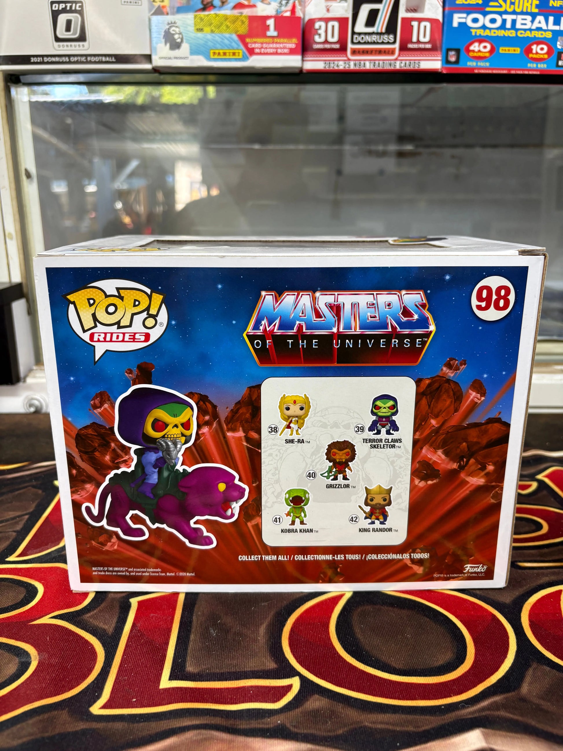Masters of the Universe Skeletor on Panthor Pop! Rides Figure #98 FRENLY BRICKS - Open 7 Days