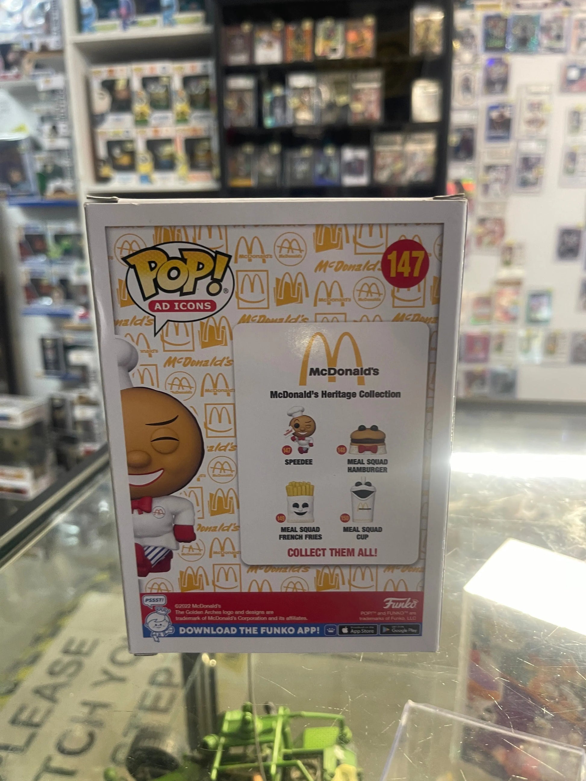 Funko Pop! Vinyl: McDonald's - Speedee - Funko (Exclusive) #147 FRENLY BRICKS - Open 7 Days