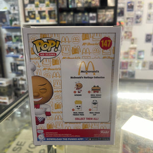 Funko Pop! Vinyl: McDonald's - Speedee - Funko (Exclusive) #147 FRENLY BRICKS - Open 7 Days