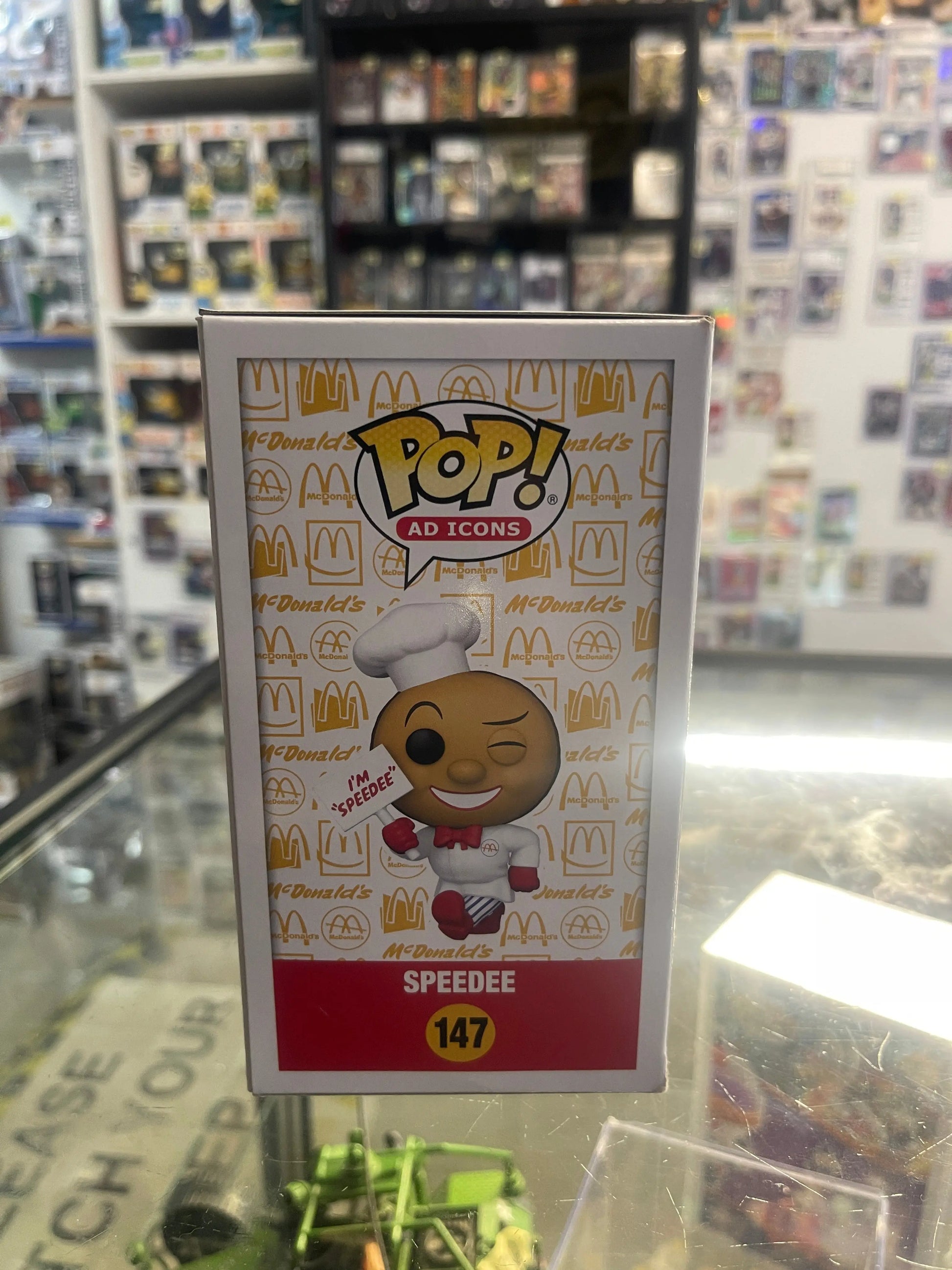 Funko Pop! Vinyl: McDonald's - Speedee - Funko (Exclusive) #147 FRENLY BRICKS - Open 7 Days