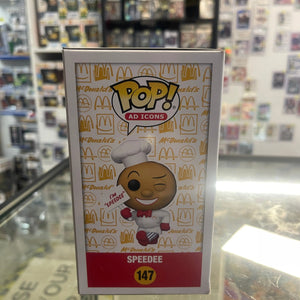 Funko Pop! Vinyl: McDonald's - Speedee - Funko (Exclusive) #147 FRENLY BRICKS - Open 7 Days