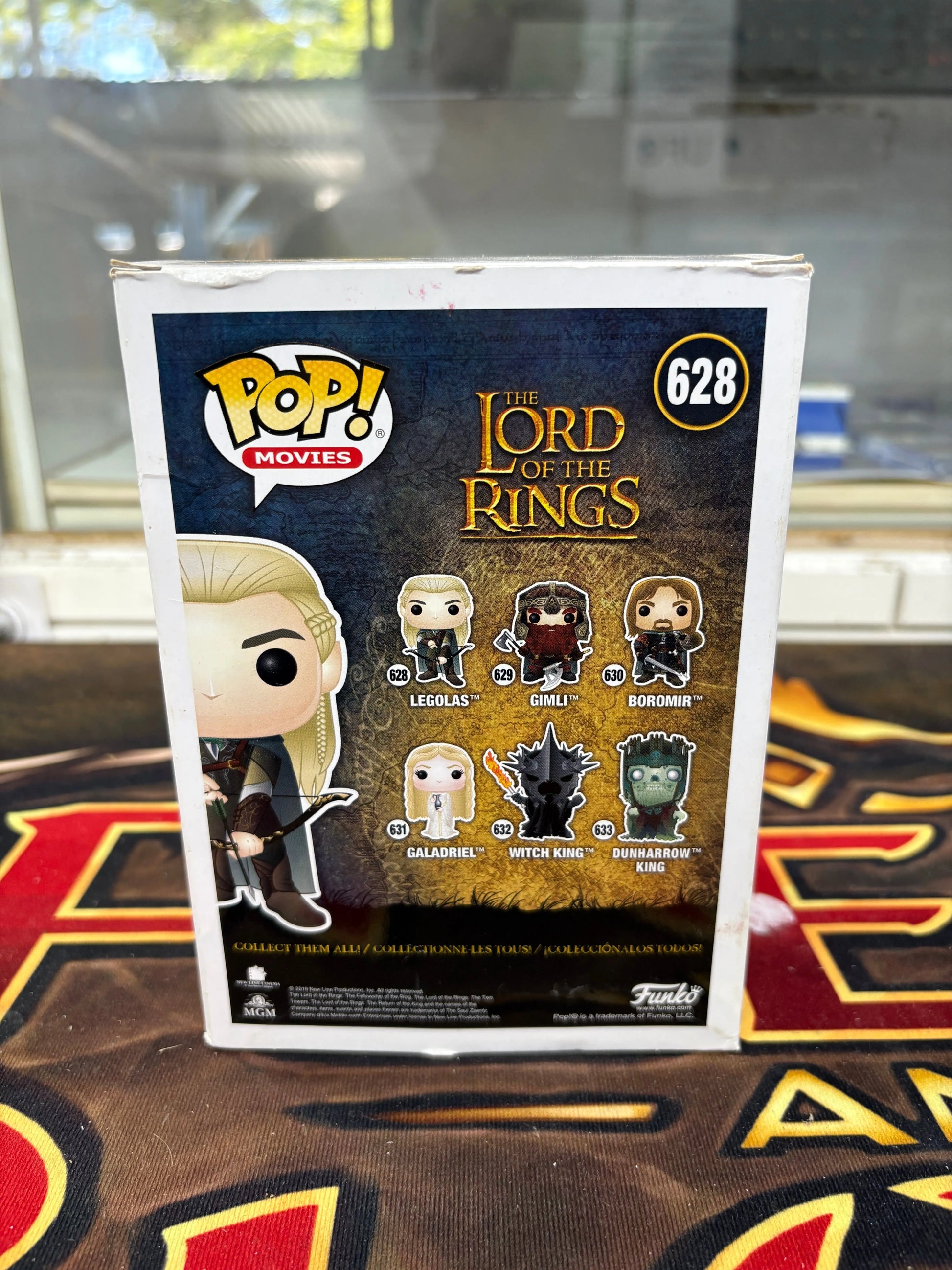 FUNKO POP! Movies - The Lord of the Rings - LEGOLAS #628 FRENLY BRICKS - Open 7 Days