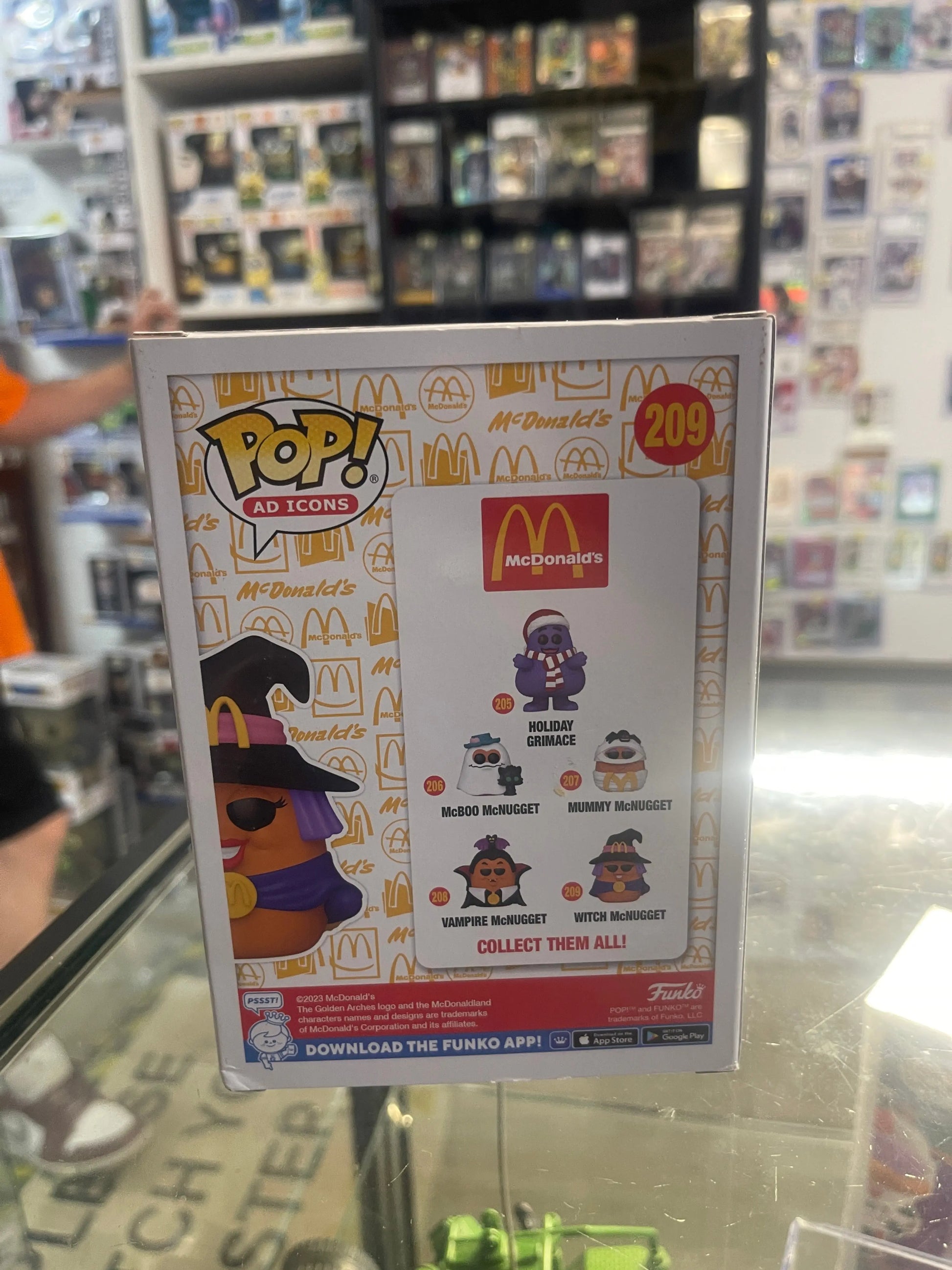 Funko POP! McDonalds Witch McNugget 209 FRENLY BRICKS - Open 7 Days