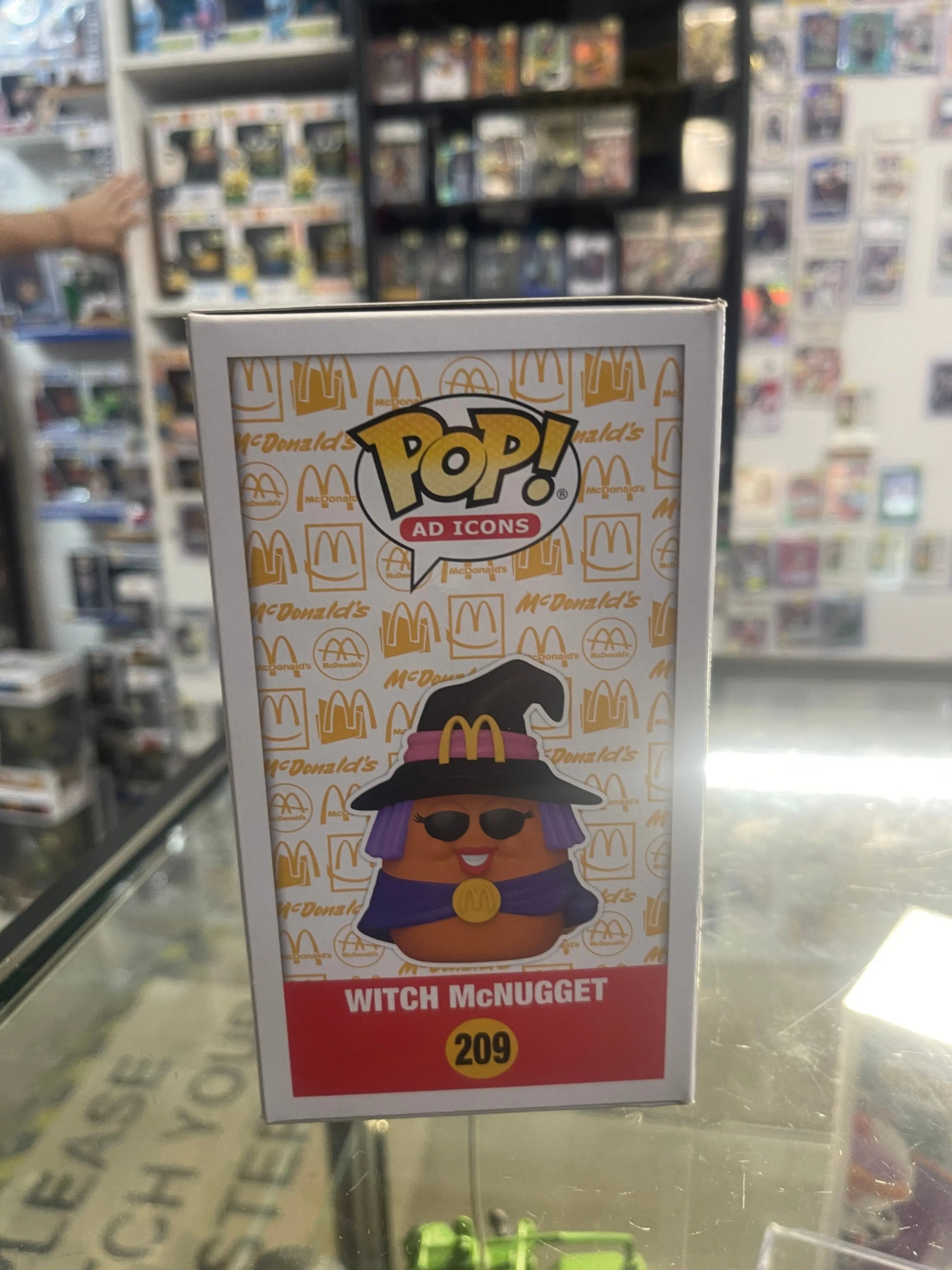 Funko POP! McDonalds Witch McNugget 209 FRENLY BRICKS - Open 7 Days