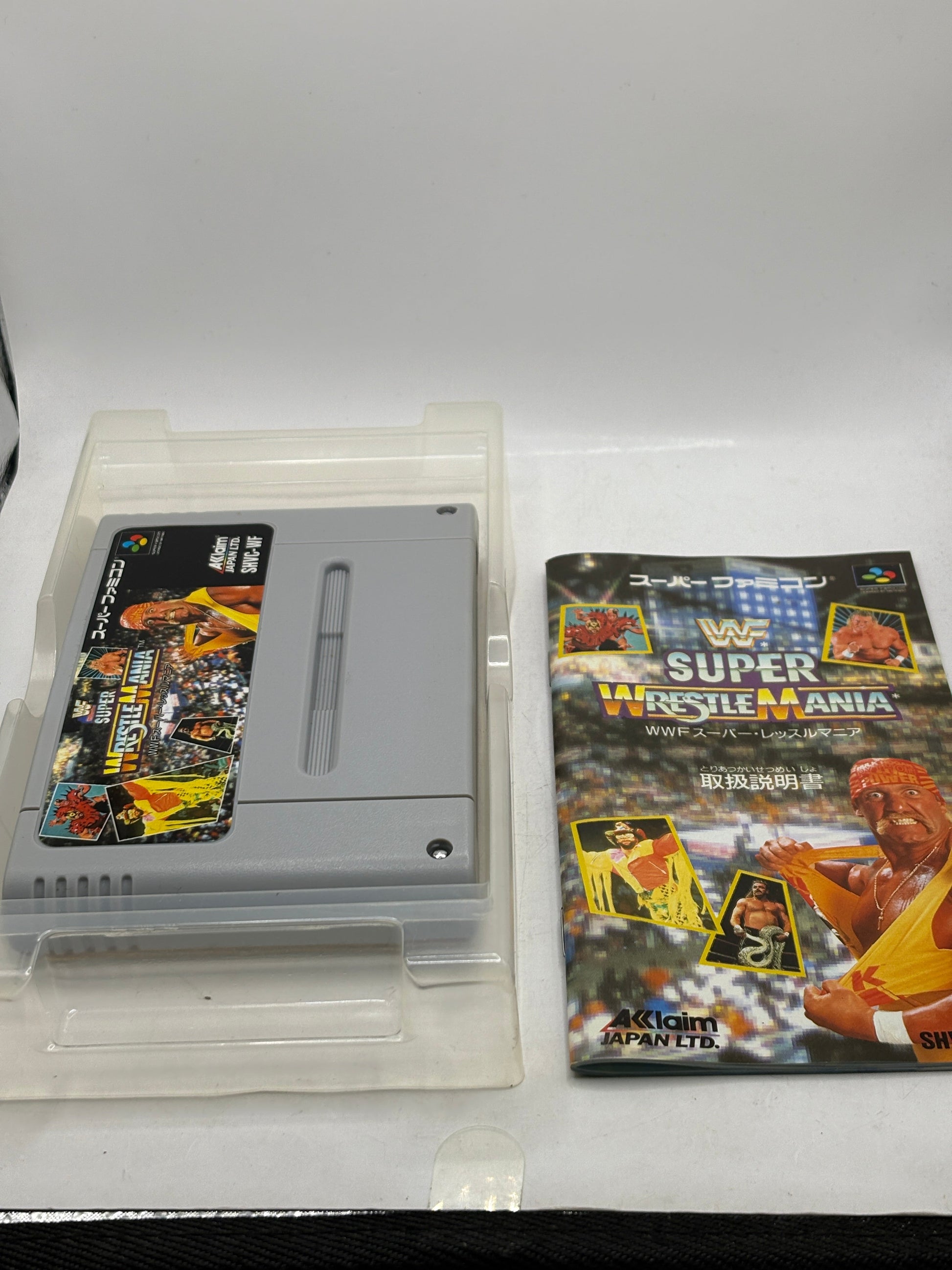 WWF Super Wrestlemania Super Famicom Nintendo Japanese Video Game FRENLY BRICKS - Open 7 Days