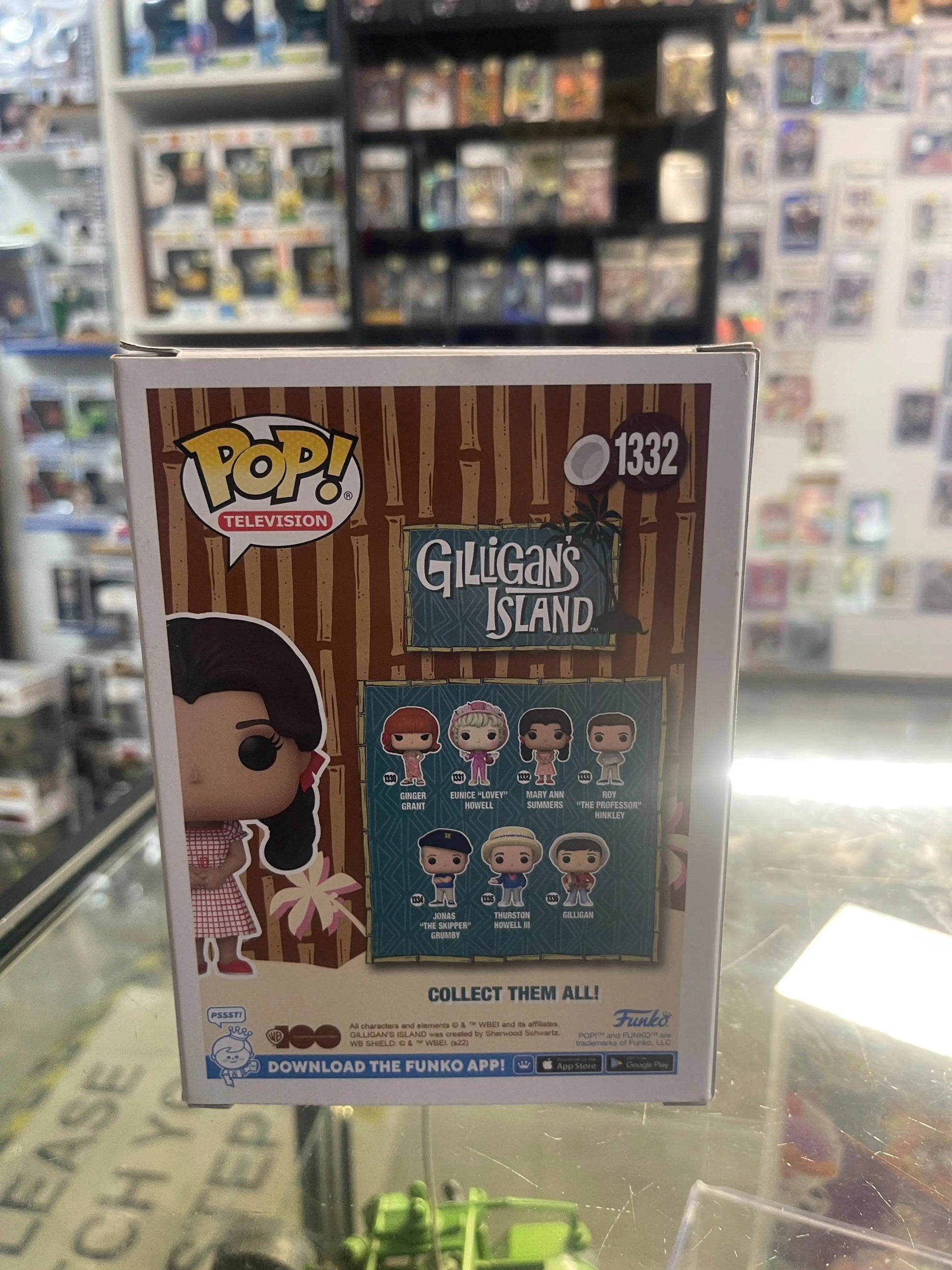 Funko Pop Mary Ann Summers 1332 Gilligan's Island Television WB Exclusive FRENLY BRICKS - Open 7 Days