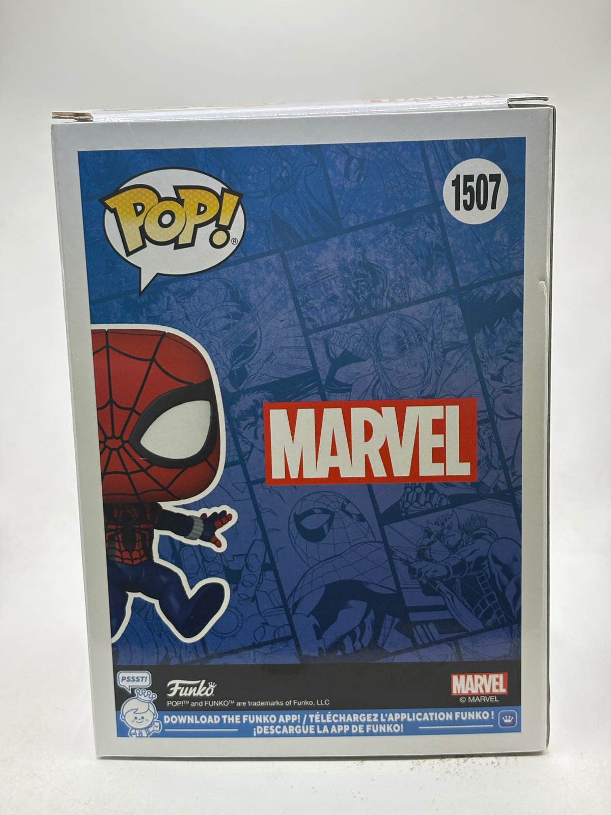 Funko POP! Marvel #1507 Sensational Spider-Man 2025 Summer Bobble Head image 3