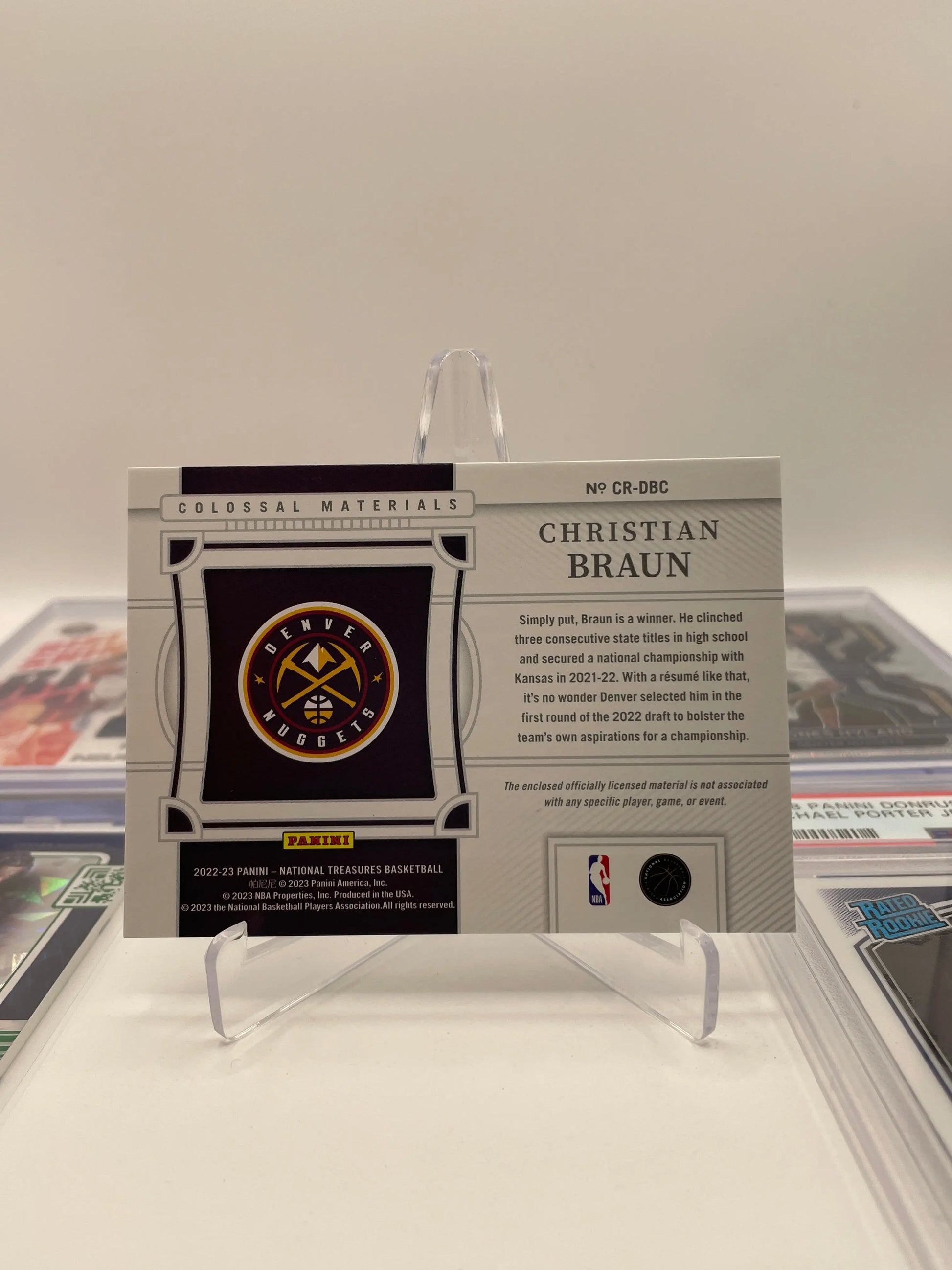 NBA Auto & Numbered Denver Nuggets Sports Card Lot - Bones Hyland + more (lot#34) FRENLY BRICKS - Open 7 Days