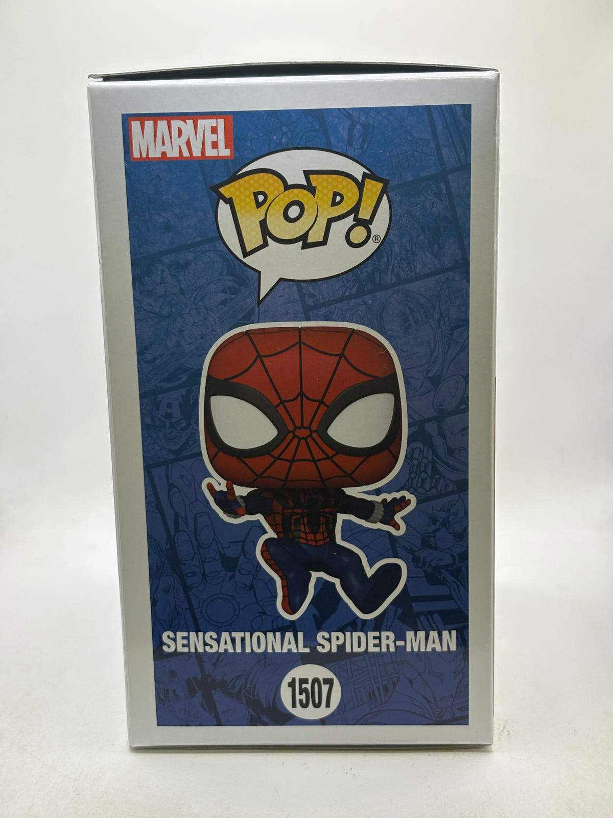 Funko POP! Marvel #1507 Sensational Spider-Man 2025 Summer Bobble Head image 4