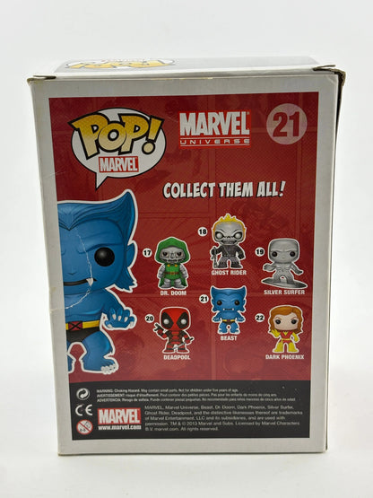 Funko POP! Marvel Universe #21 Beast Vinyl Bobble-Head FRENLY BRICKS - Open 7 Days