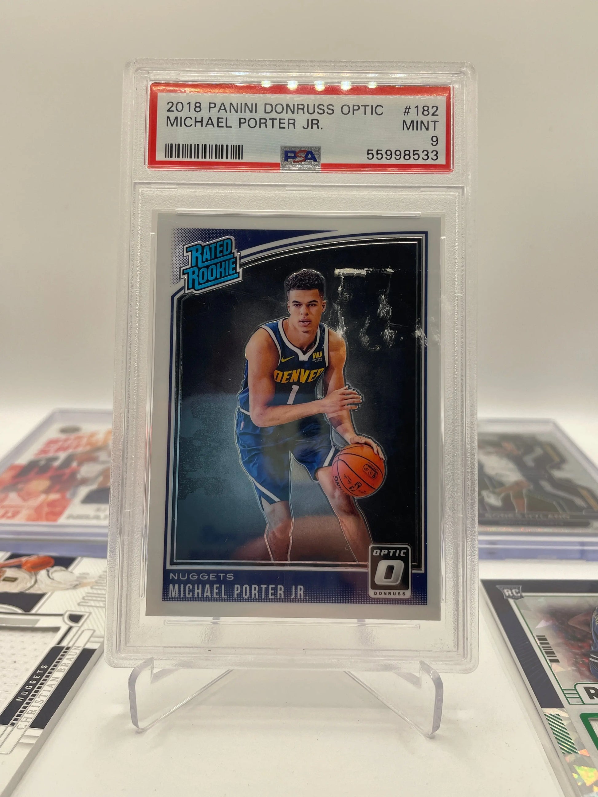 NBA Auto & Numbered Denver Nuggets Sports Card Lot - Bones Hyland + more (lot#34) FRENLY BRICKS - Open 7 Days