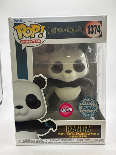 Funko POP! Animation Jujutsu Kaisen #1374 Panda Flocked SE Vinyl Figure