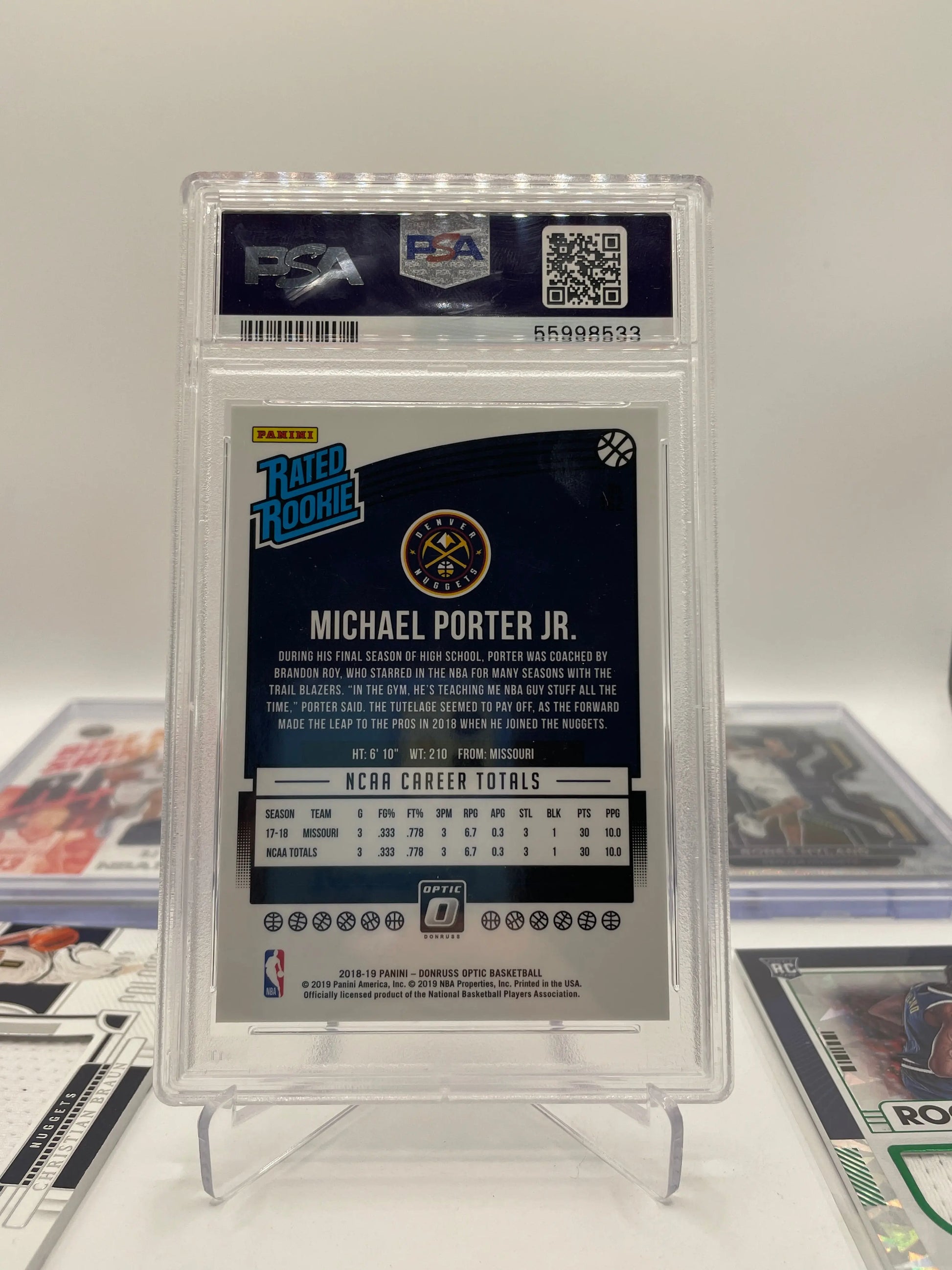 NBA Auto & Numbered Denver Nuggets Sports Card Lot - Bones Hyland + more (lot#34) FRENLY BRICKS - Open 7 Days