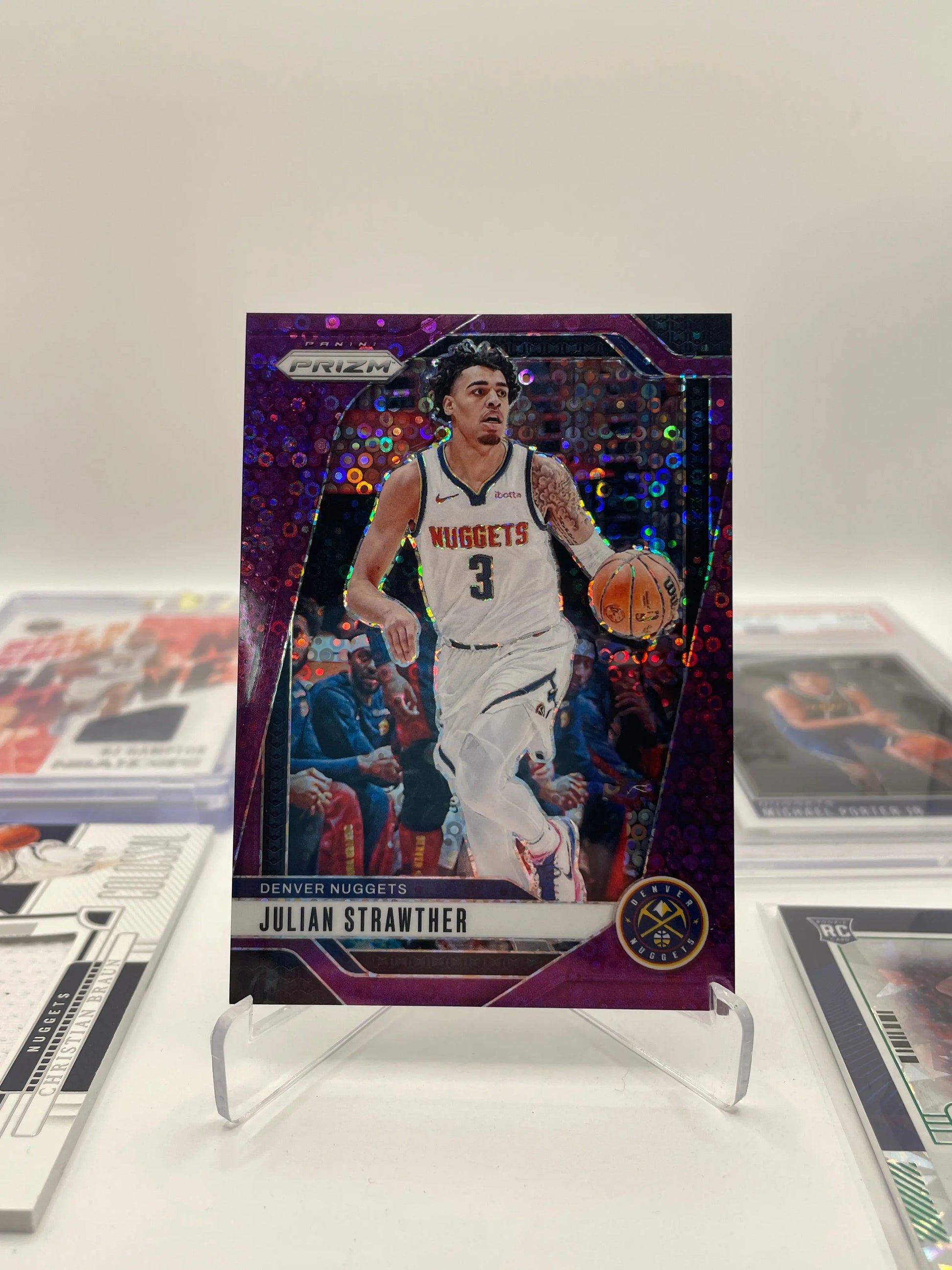 NBA Auto & Numbered Denver Nuggets Sports Card Lot - Bones Hyland + more (lot#34) FRENLY BRICKS - Open 7 Days