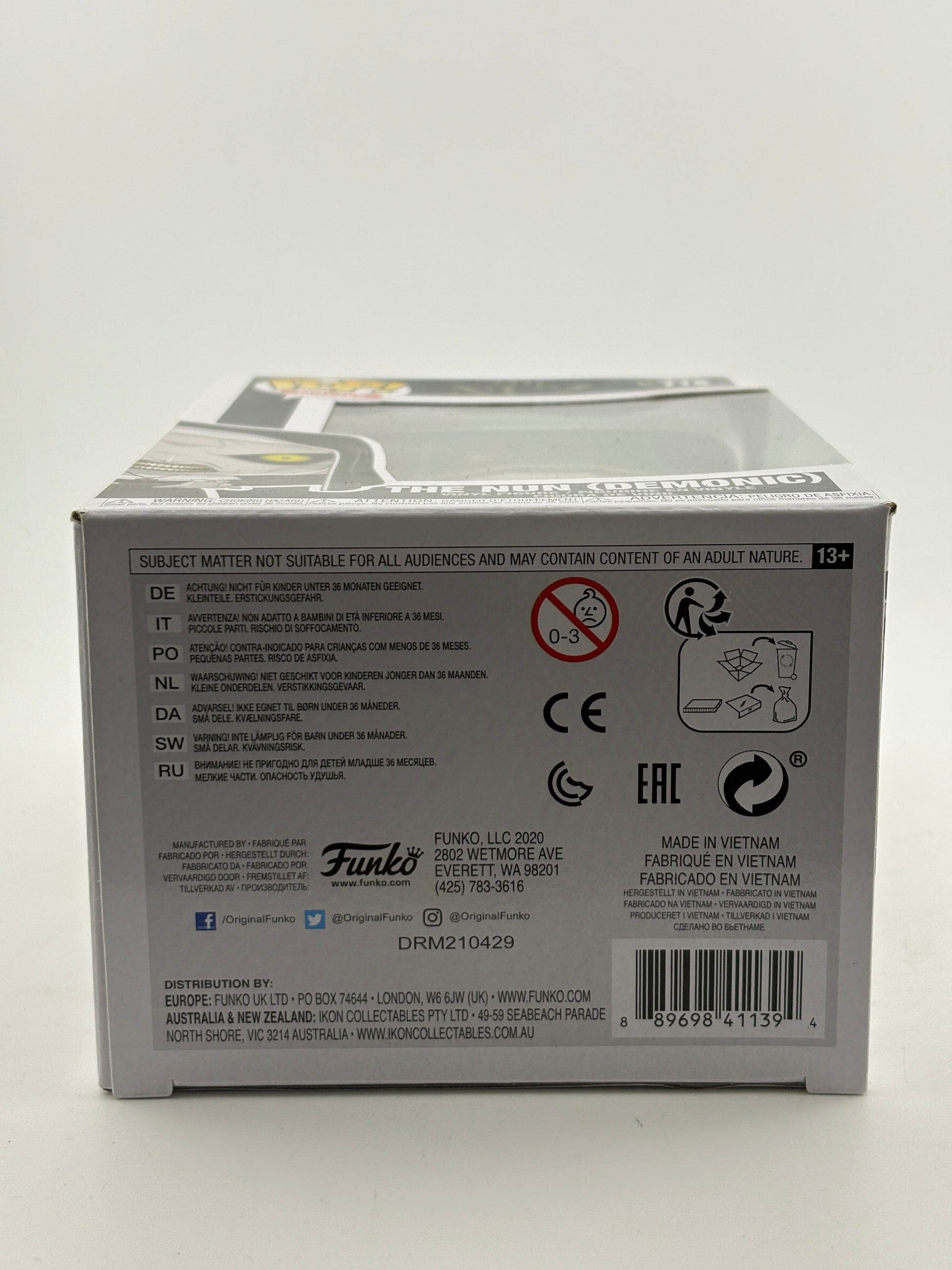 Funko POP! Movies The Nun #776 The Nun Demonic Vinyl Figure FRENLY BRICKS - Open 7 Days