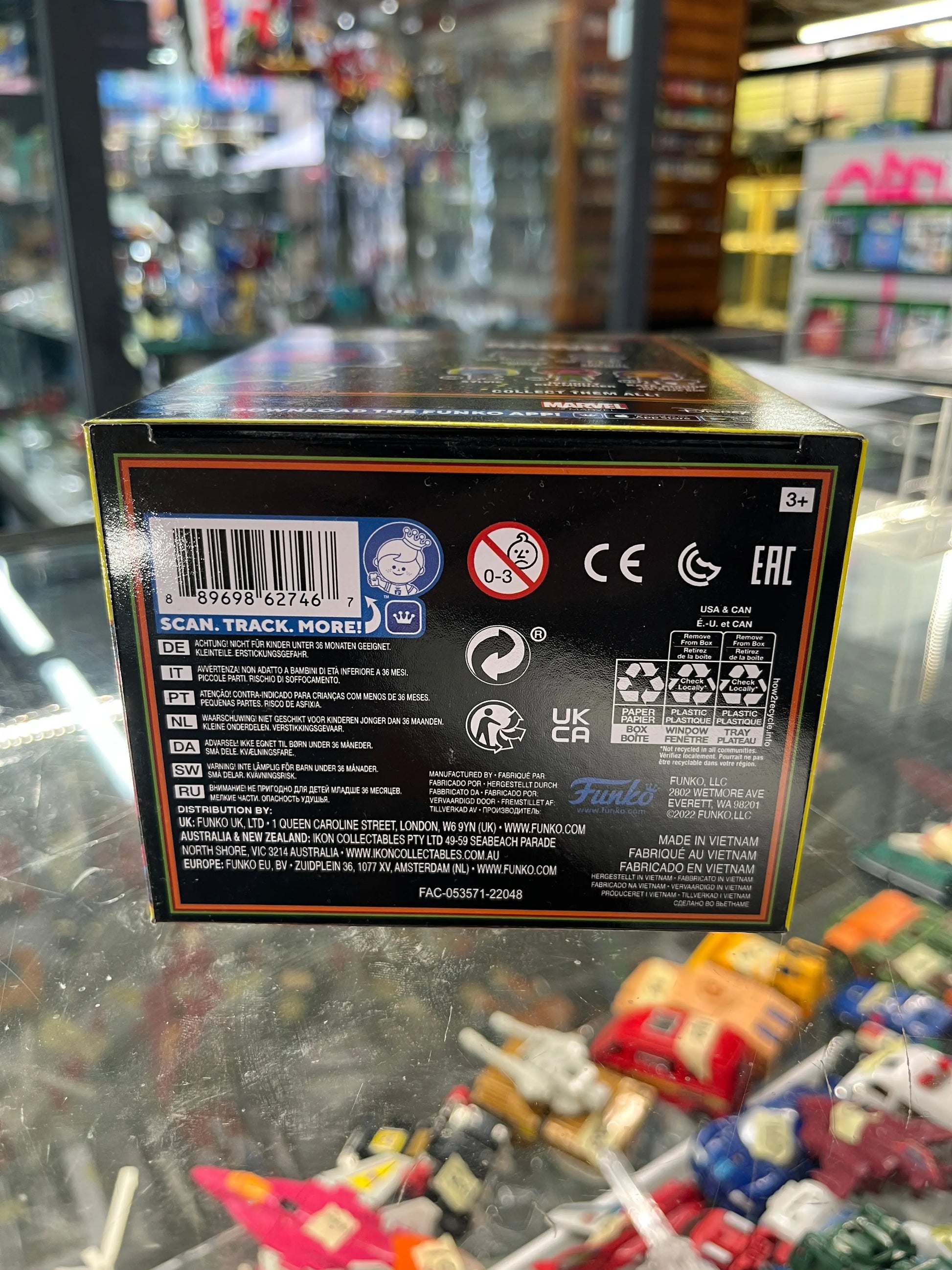 Funko Pop! Marvel: Wanda Vision, Scarlet Witch  #986! Black light Exclusive! FRENLY BRICKS - Open 7 Days