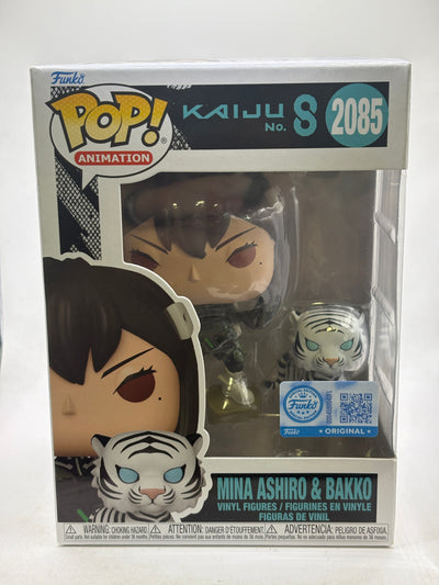 Funko POP! Animation Kaiju No.8 #2085 Mina Ashiro & Bakko Vinyl Figure